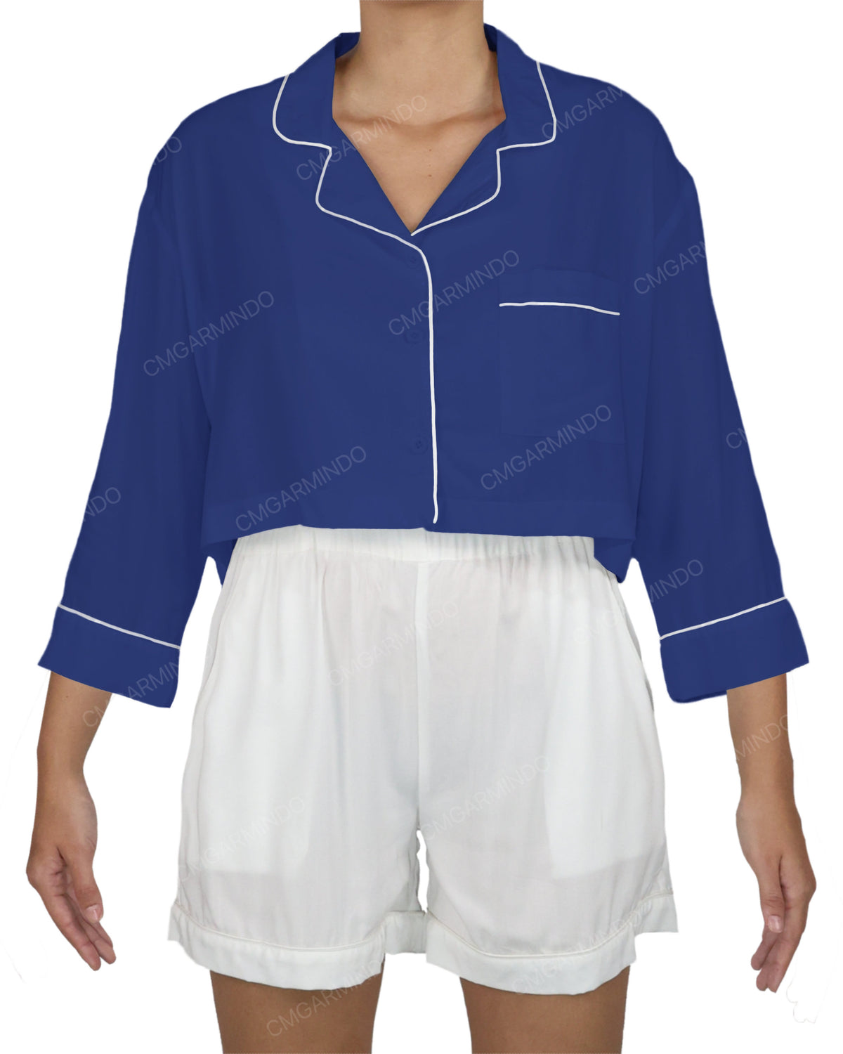 Oversized Short Sleeve Pyjama Top