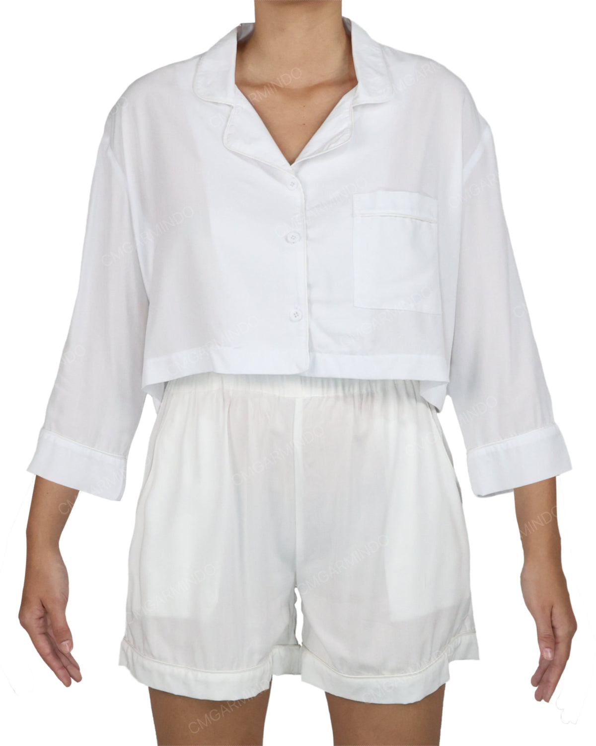 Oversized Short Sleeve Pyjama Top