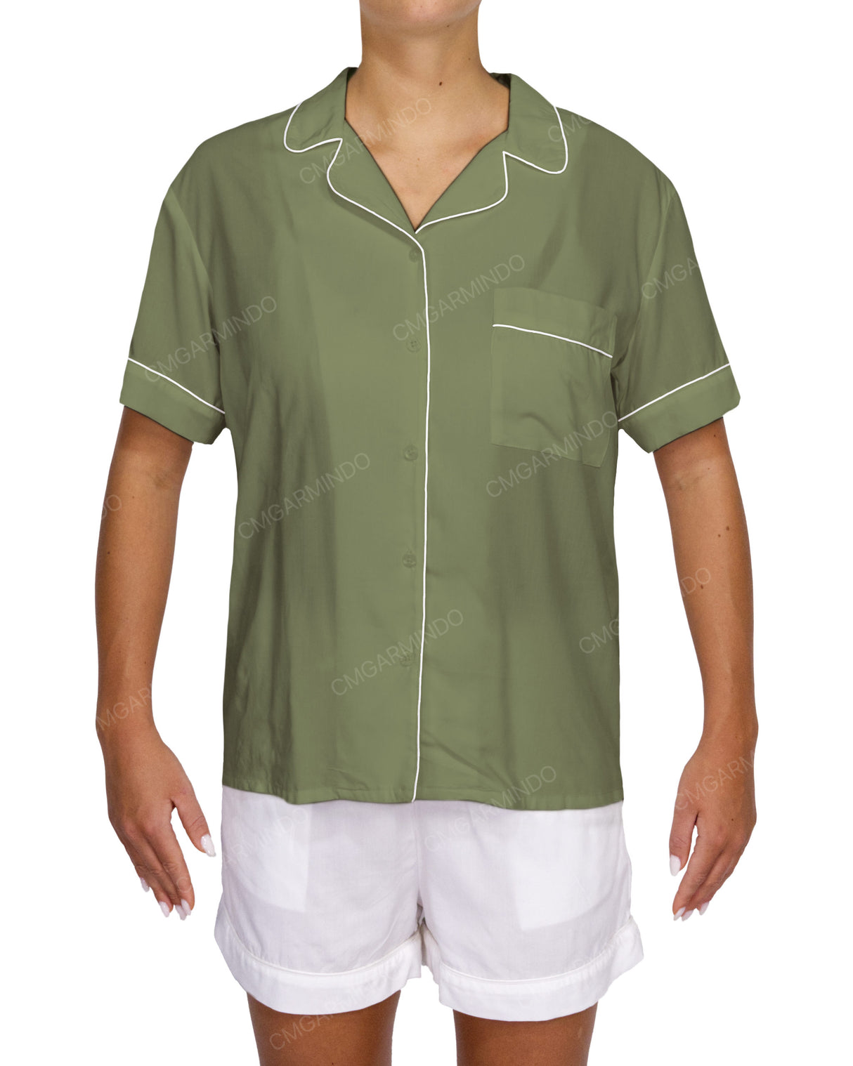 Short Sleeve Pyjama Shirt