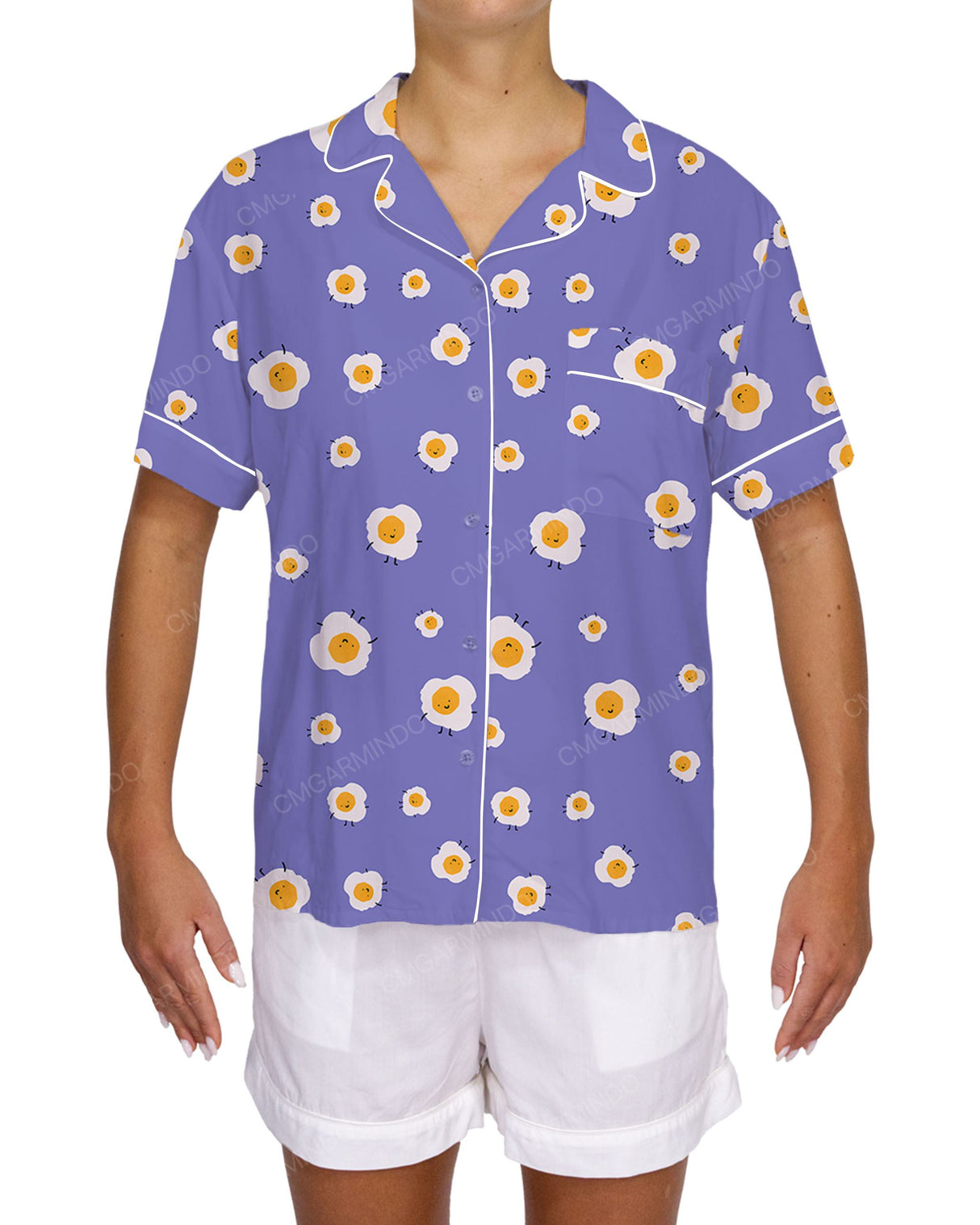 Short Sleeve Pyjama Shirt