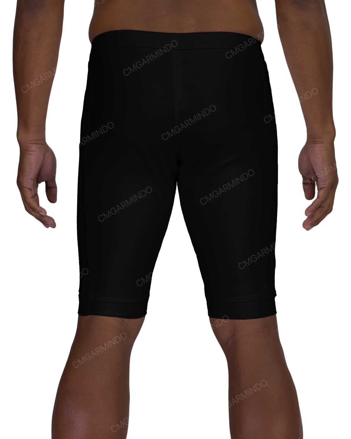 Side Panel Long Swim Shorts