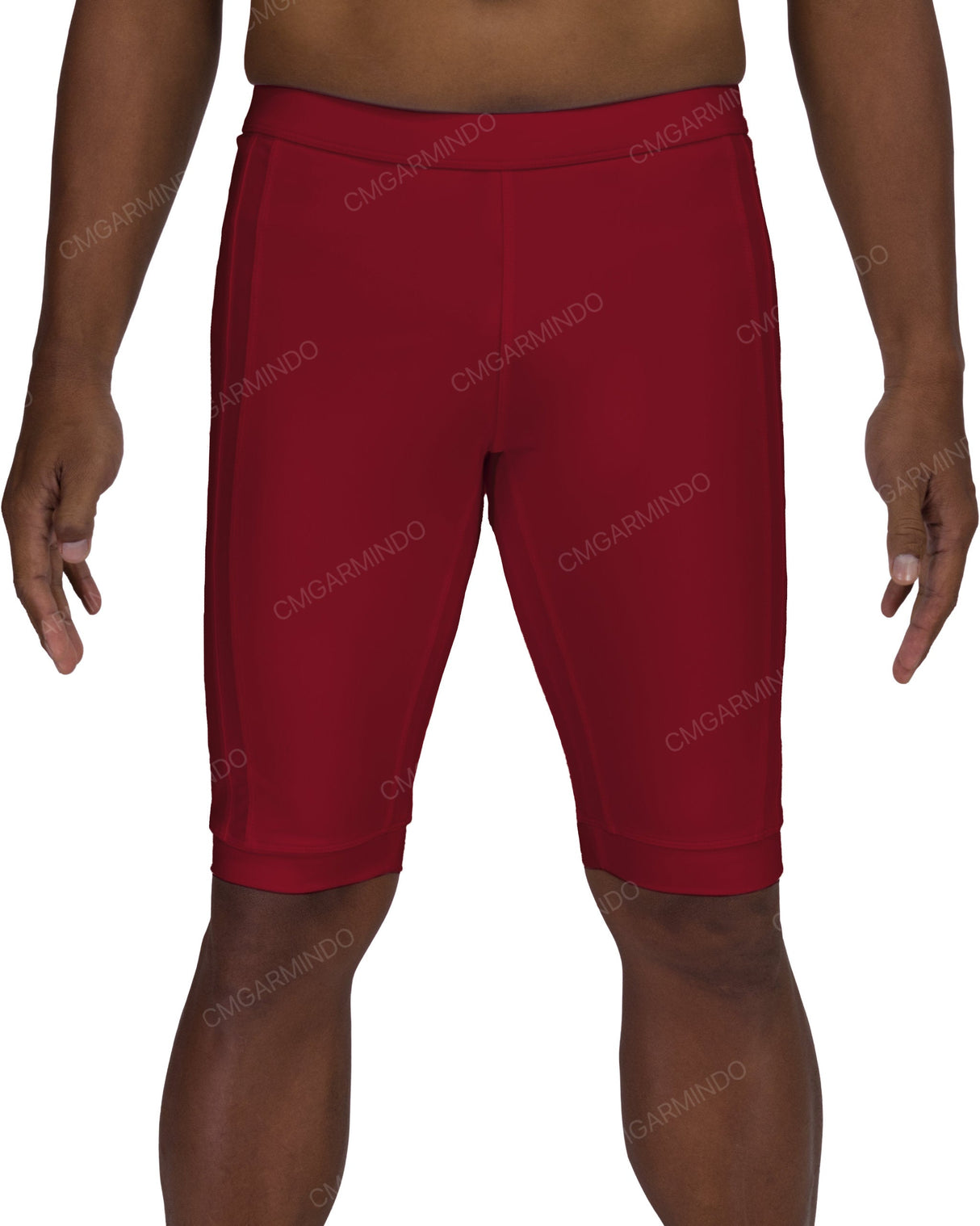 Side Panel Long Swim Shorts