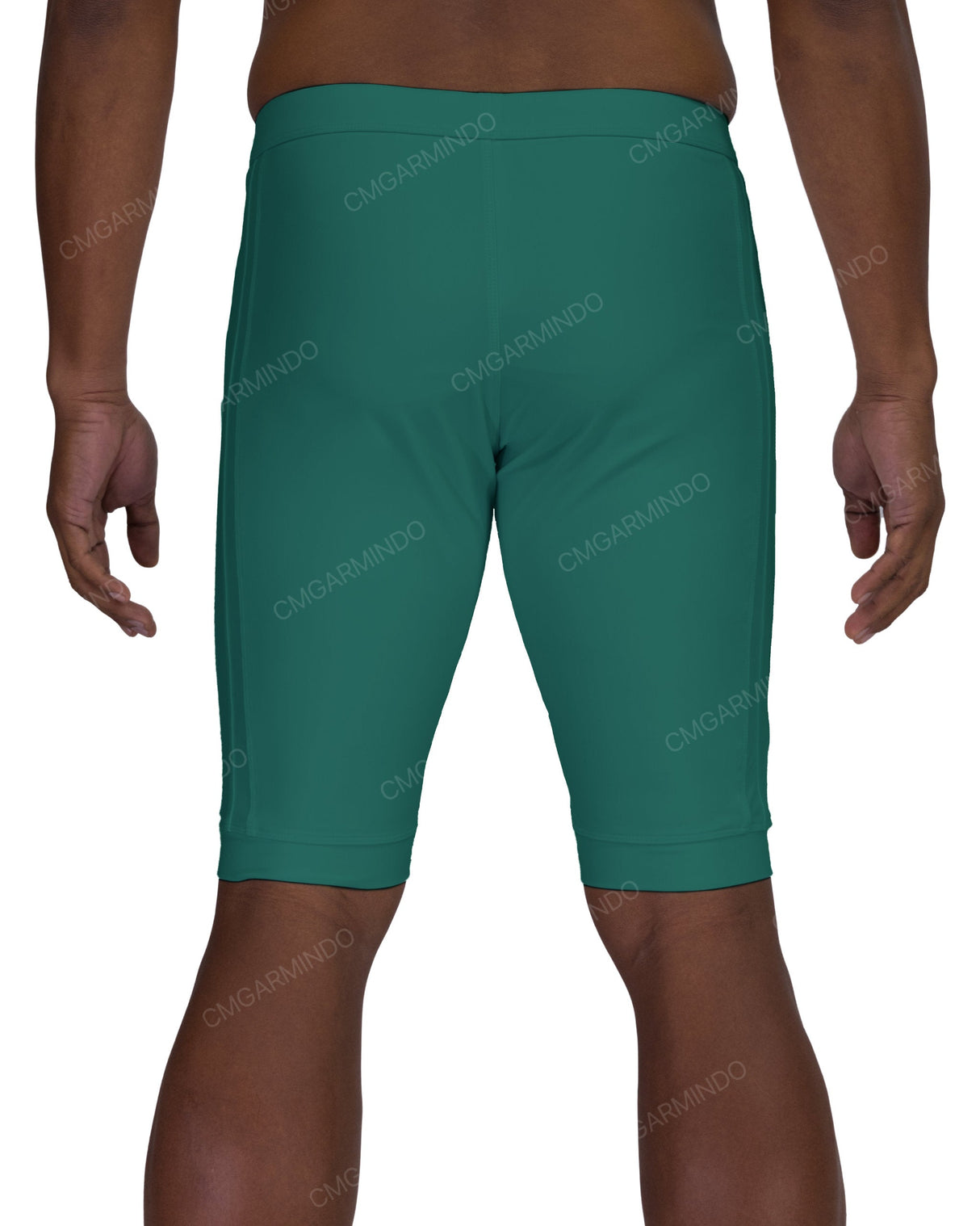 Side Panel Long Swim Shorts