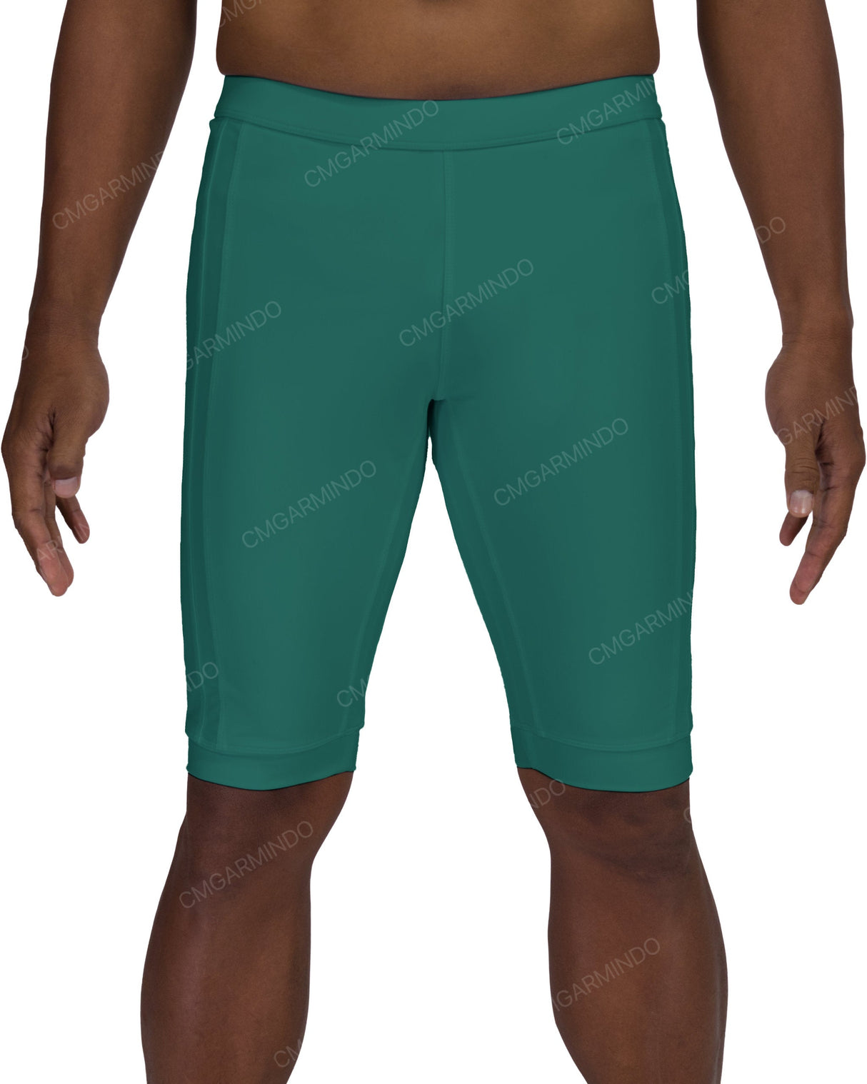 Side Panel Long Swim Shorts