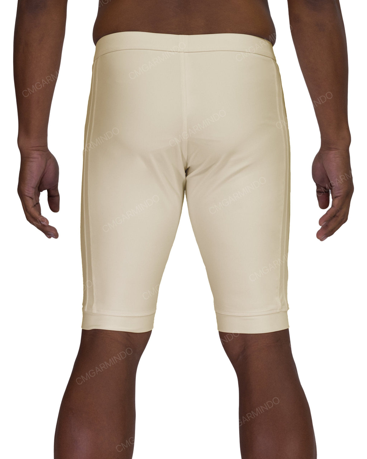 Side Panel Long Swim Shorts