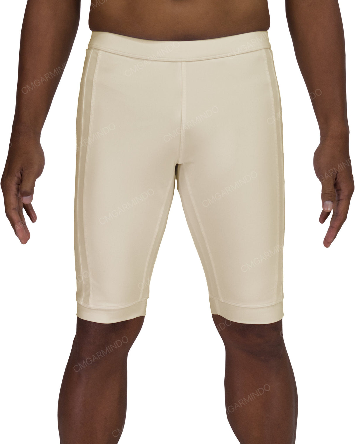 Side Panel Long Swim Shorts