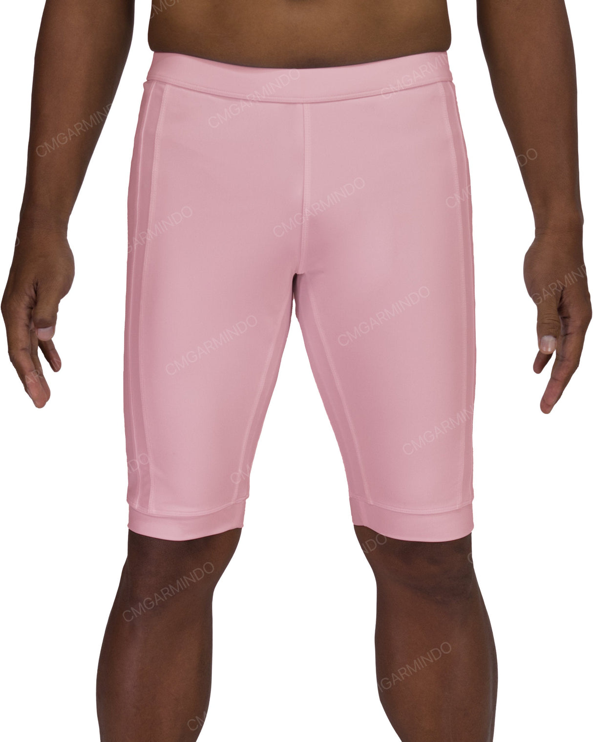 Side Panel Long Swim Shorts