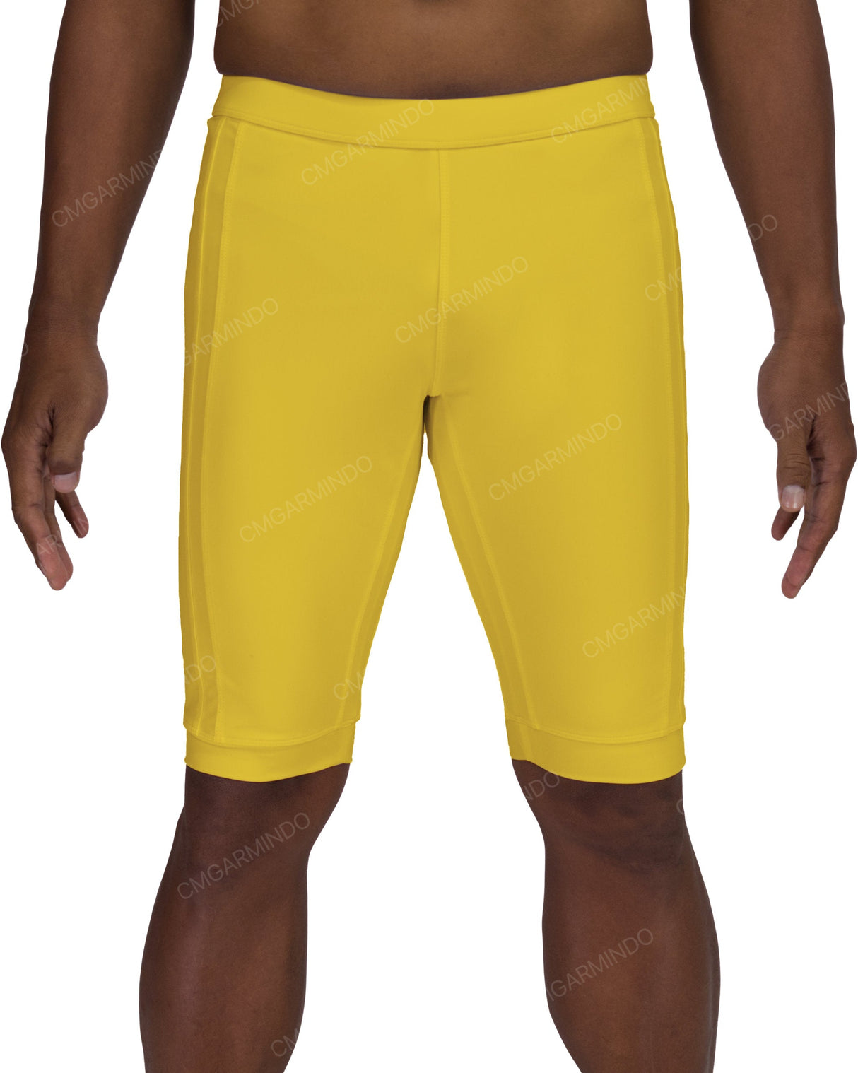 Side Panel Long Swim Shorts