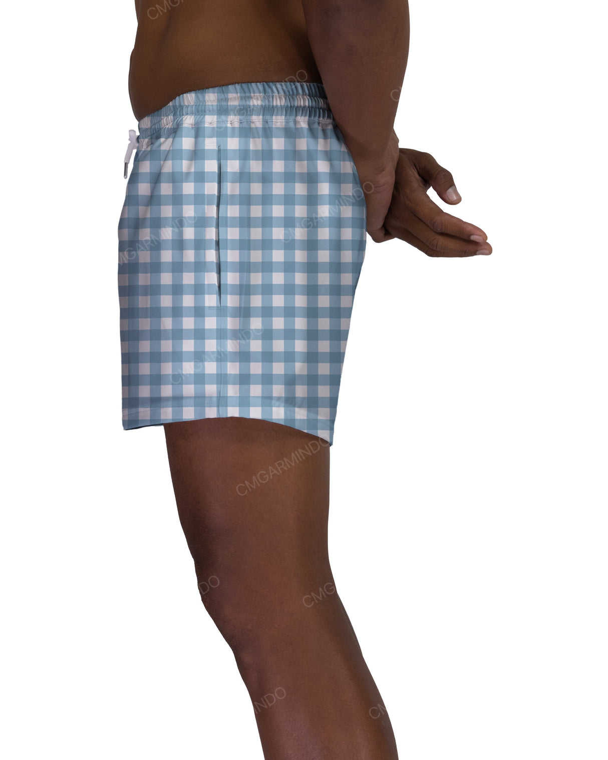 13" Elastic Waist Swimshorts
