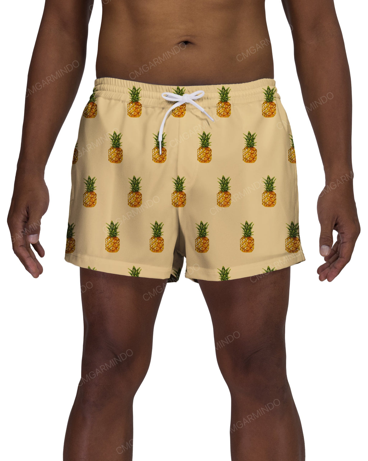 13" Elastic Waist Swimshorts