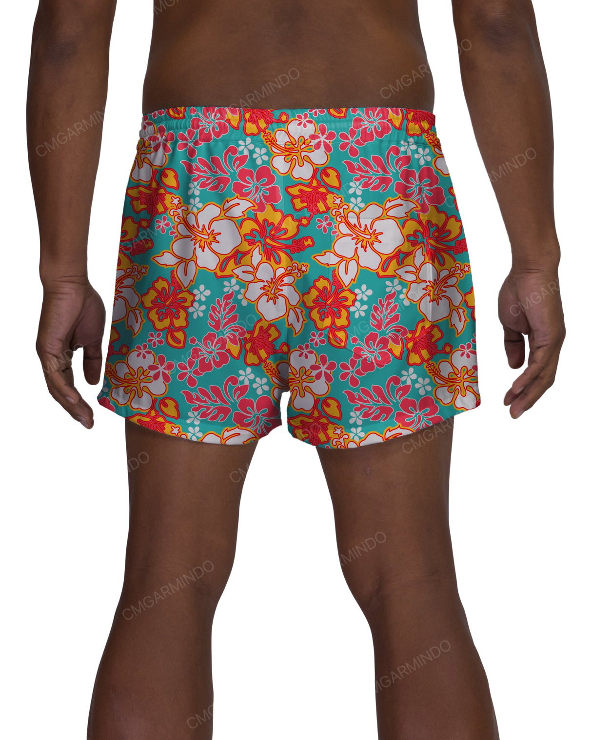 13" Elastic Waist Swimshorts