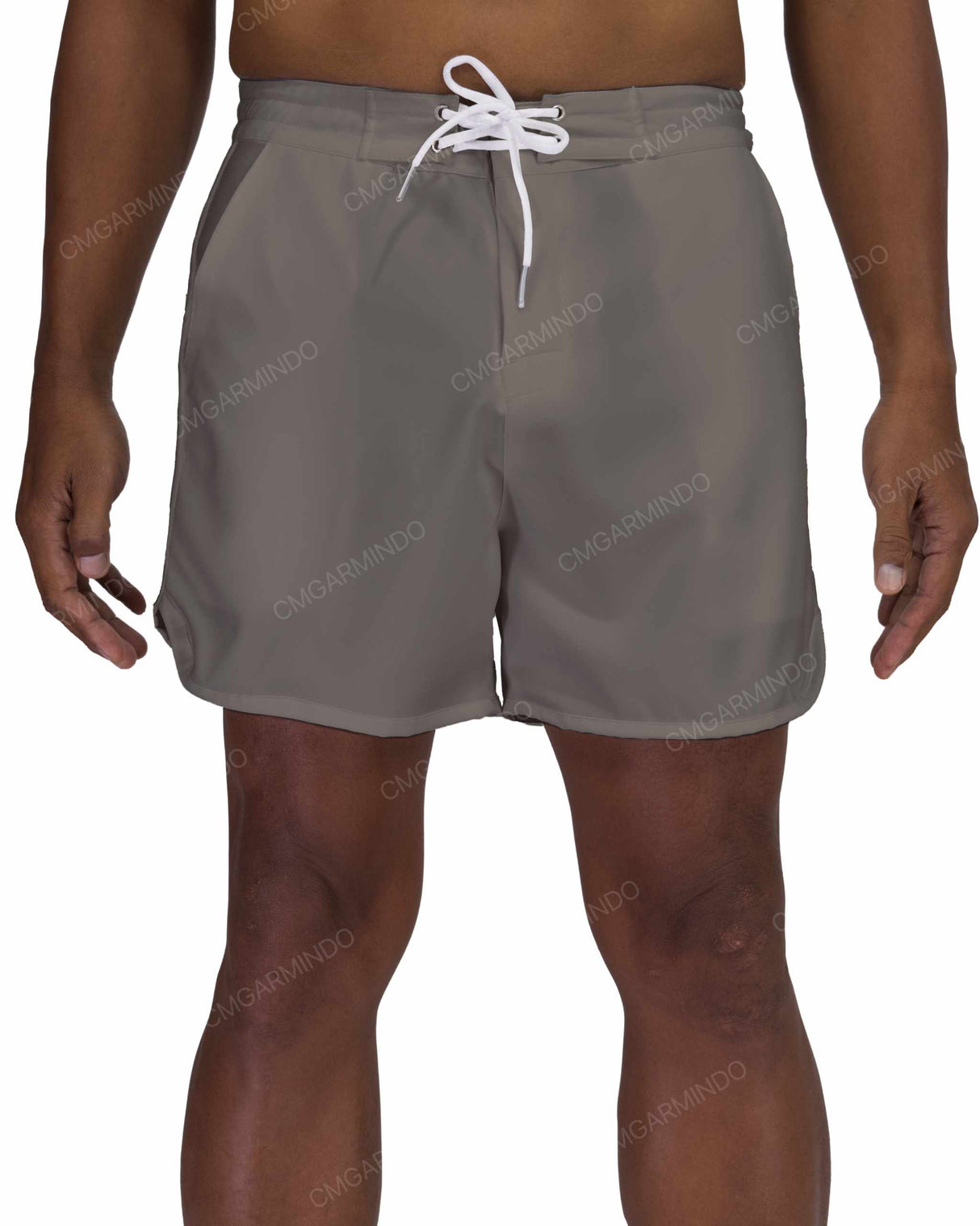 15" Fixed Waist Dolphin Hem Boardshorts