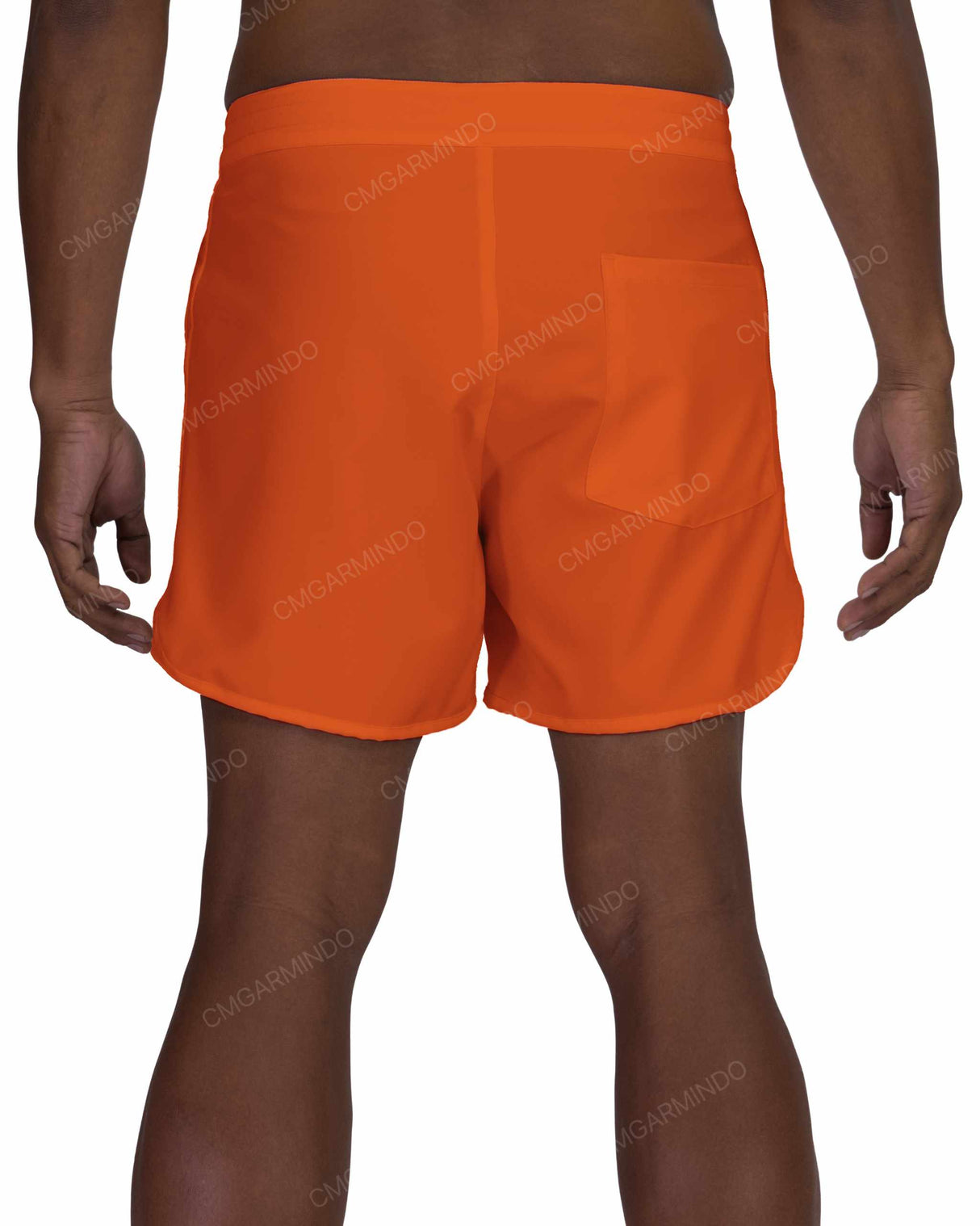 15" Fixed Waist Dolphin Hem Boardshorts