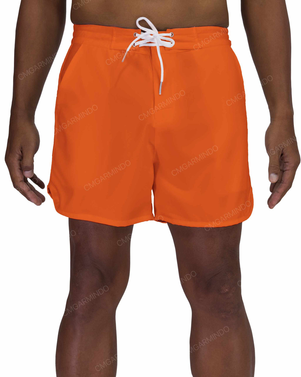 15" Fixed Waist Dolphin Hem Boardshorts