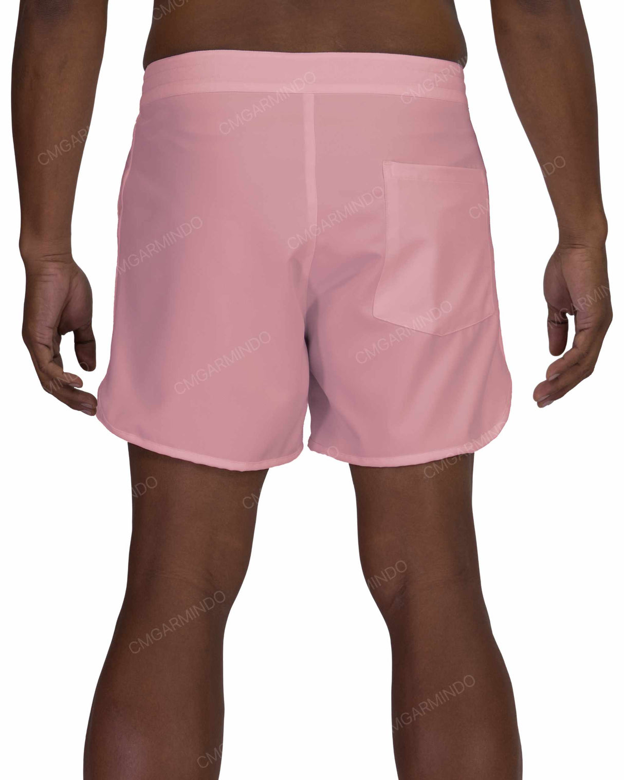 15" Fixed Waist Dolphin Hem Boardshorts