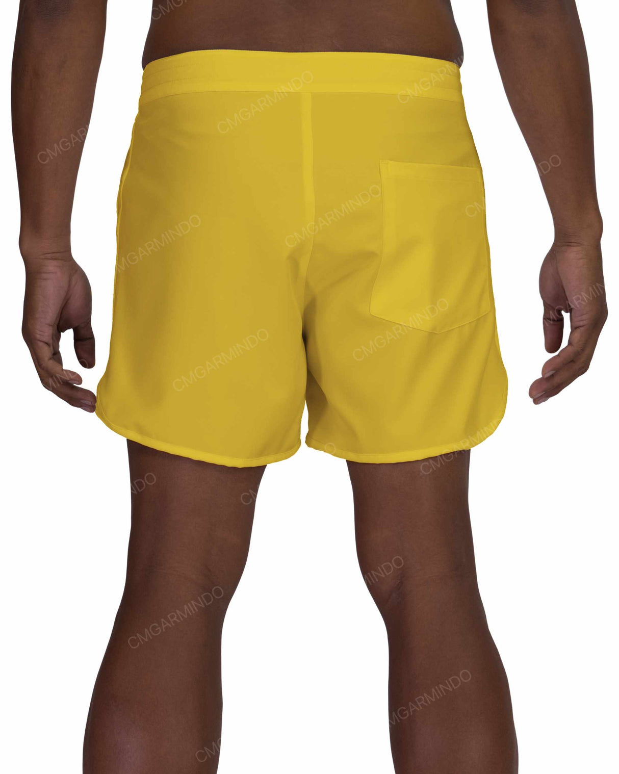 15" Fixed Waist Dolphin Hem Boardshorts