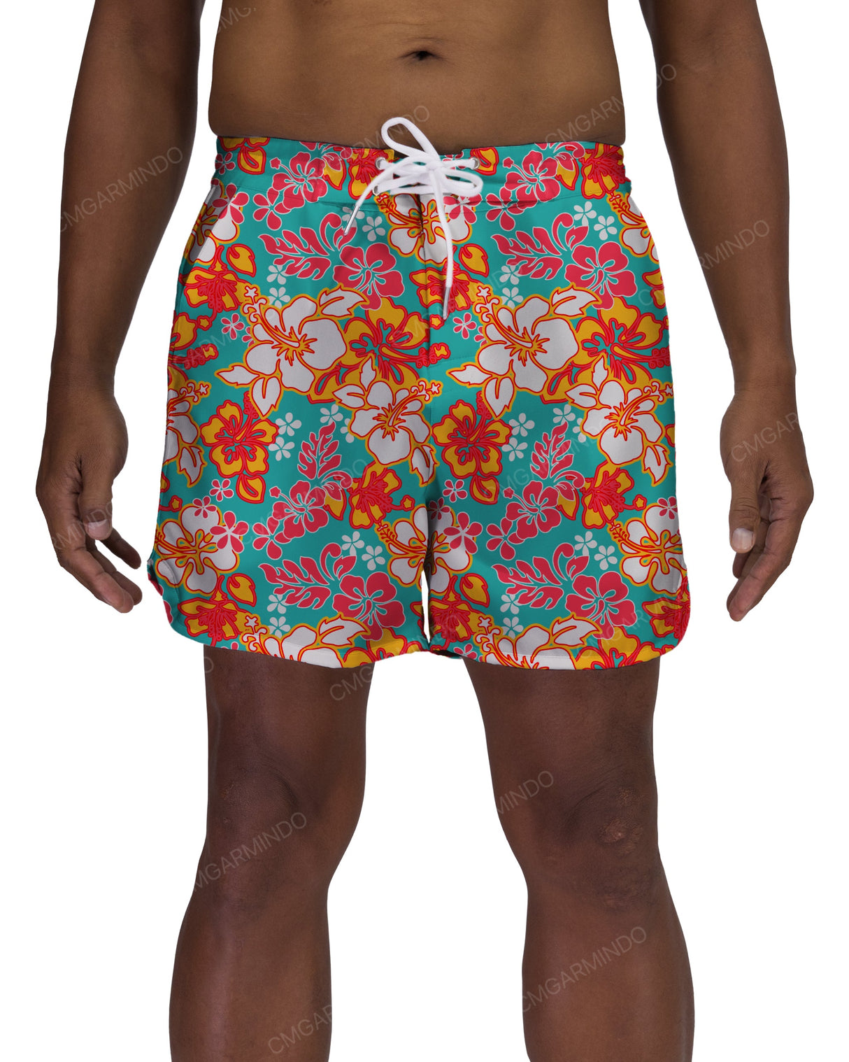 15" Fixed Waist Dolphin Hem Boardshorts