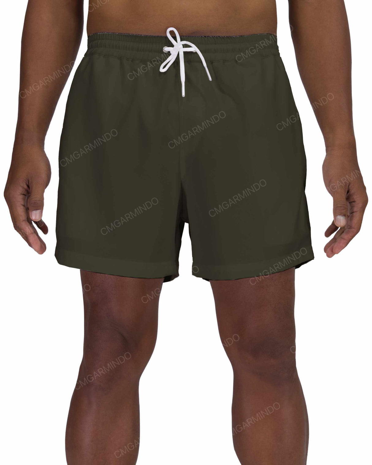 15" Elastic Waist Swimshorts