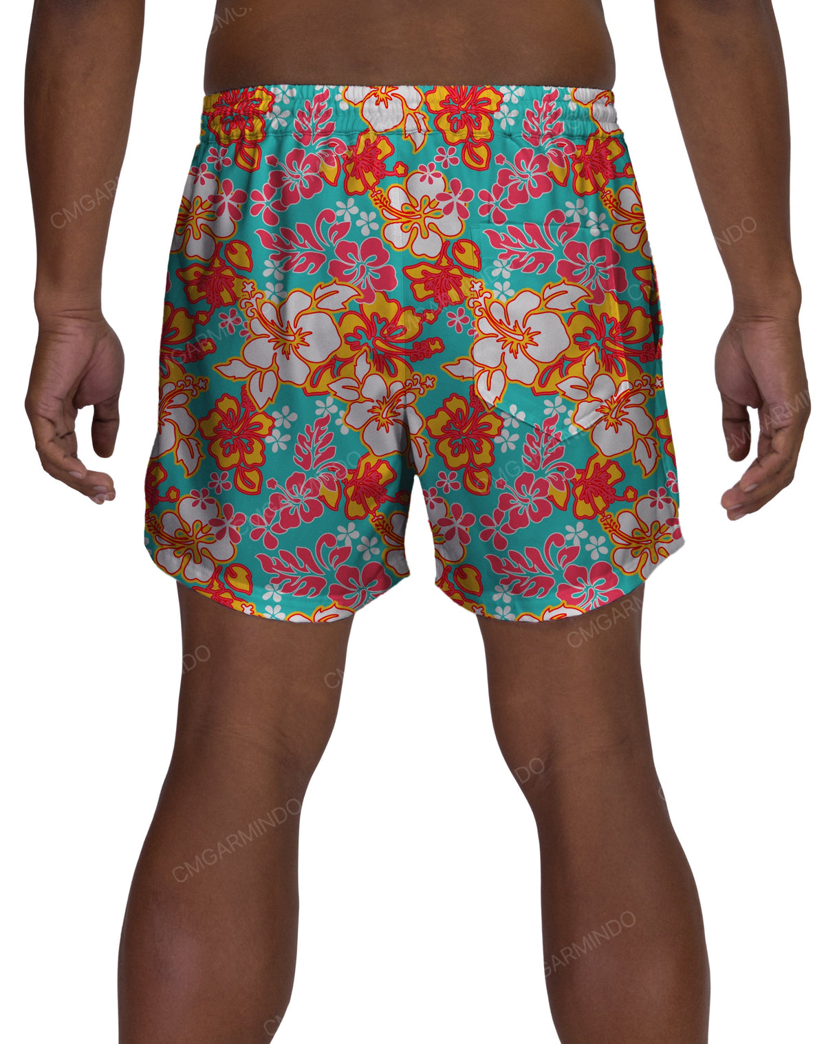 15" Elastic Waist Swimshorts