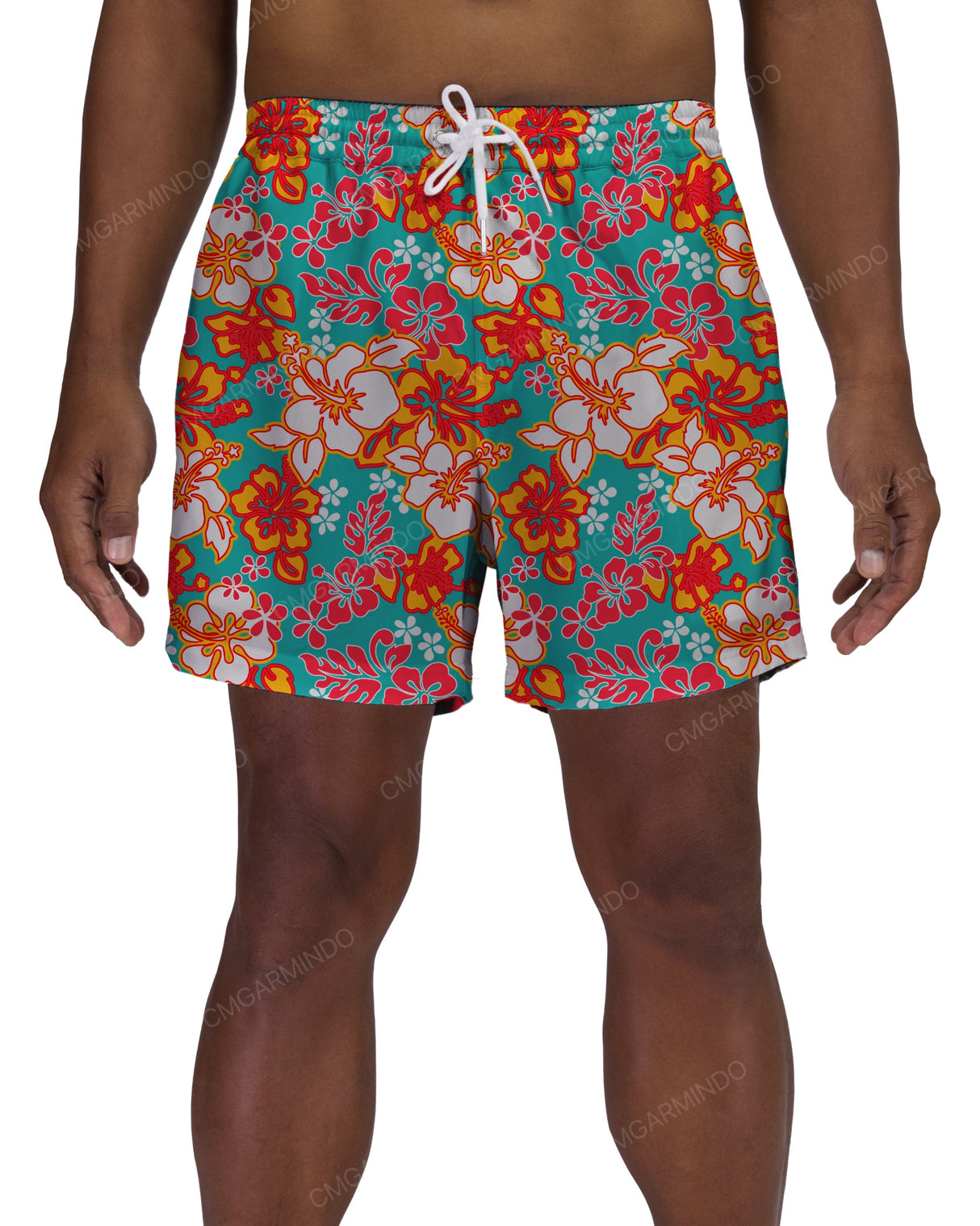 15" Elastic Waist Swimshorts