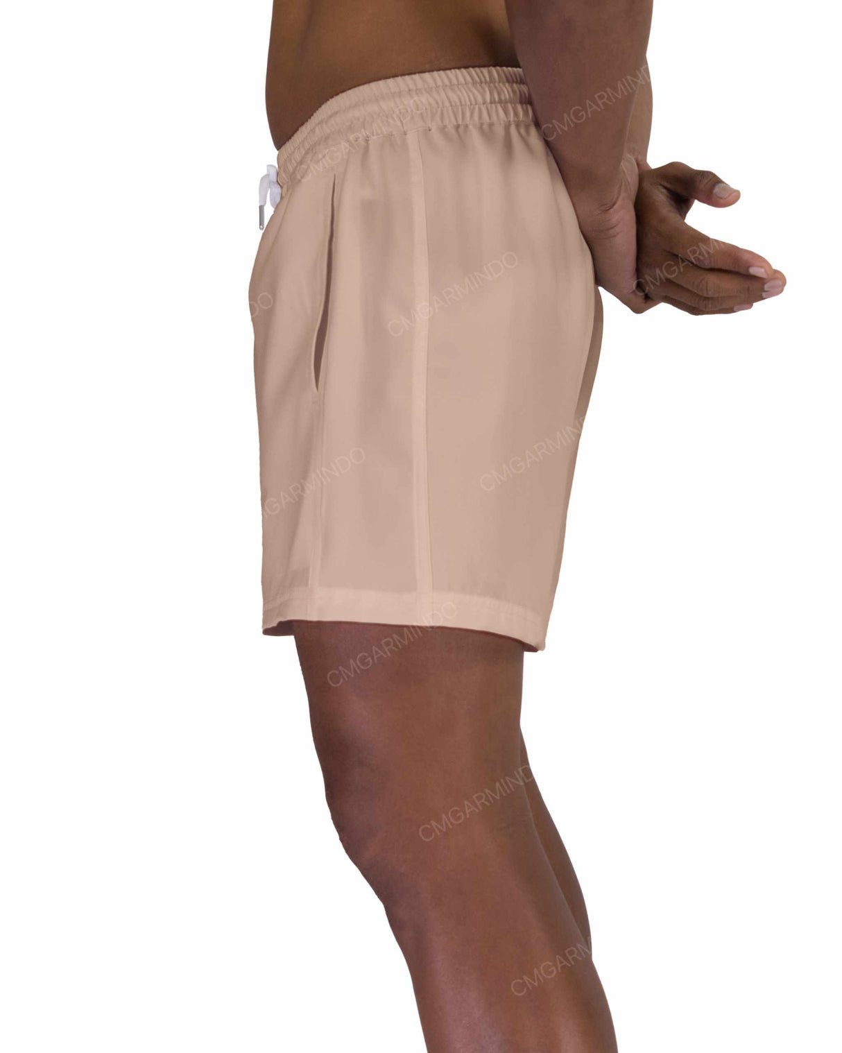 15" Elastic Waist Side Panel Swimshorts