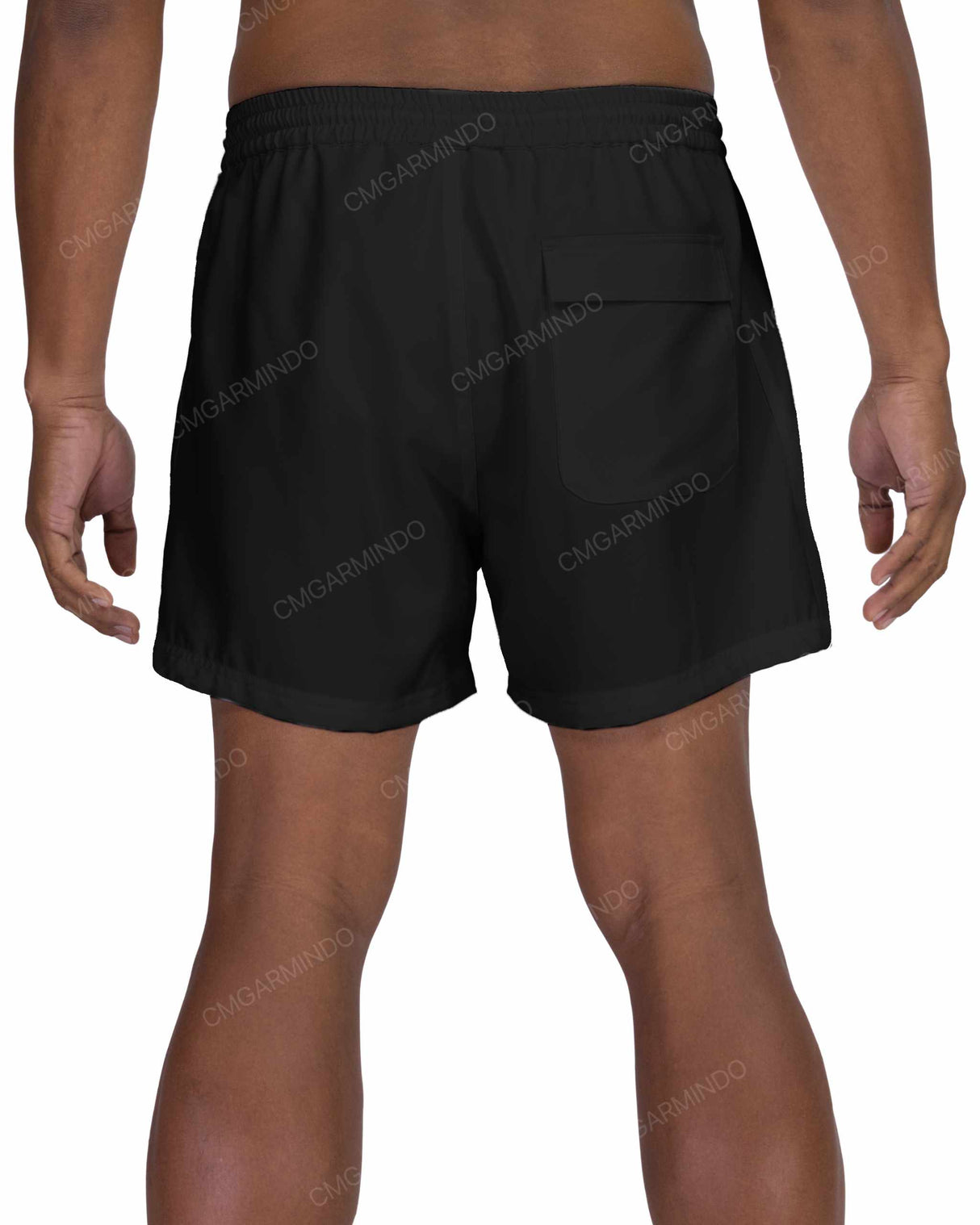 15" Elastic Waist Side Panel Swimshorts