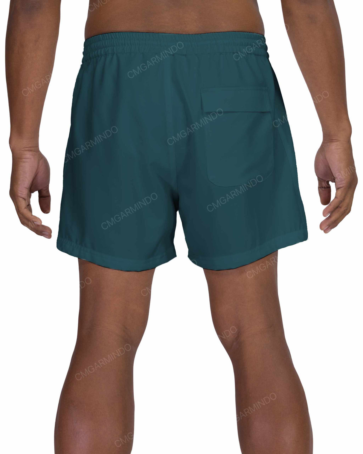 15" Elastic Waist Side Panel Swimshorts