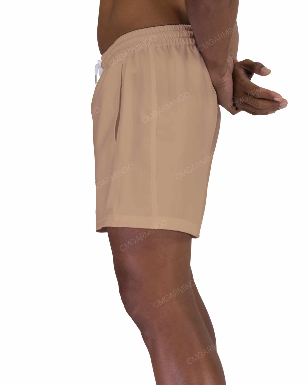 15" Elastic Waist Side Panel Swimshorts