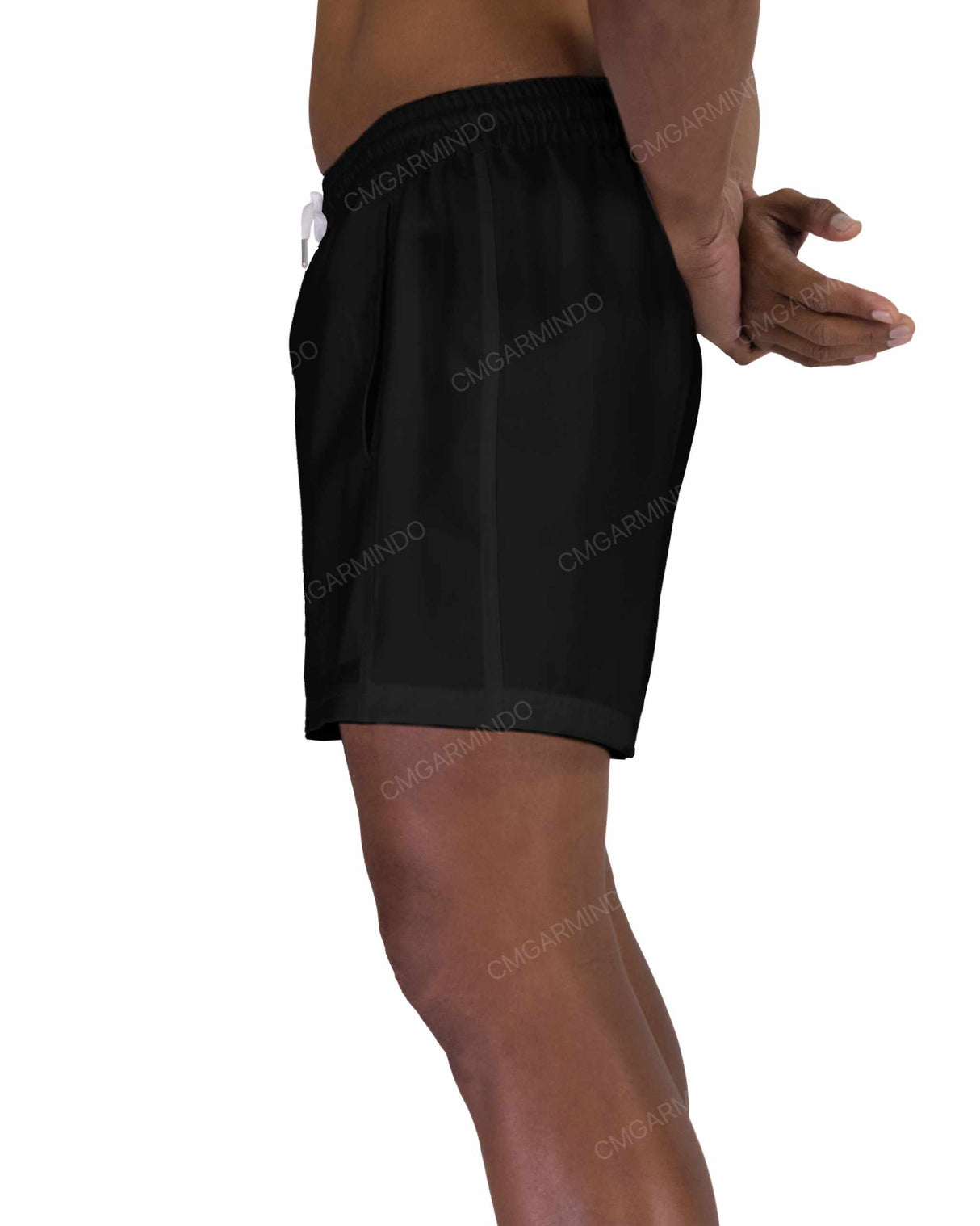 15" Elastic Waist Side Panel Swimshorts