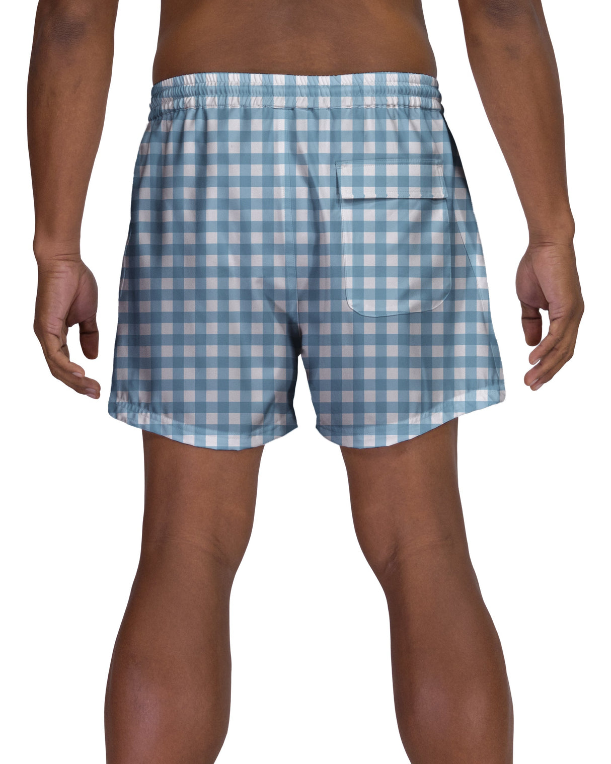 15" Elastic Waist Side Panel Swimshorts