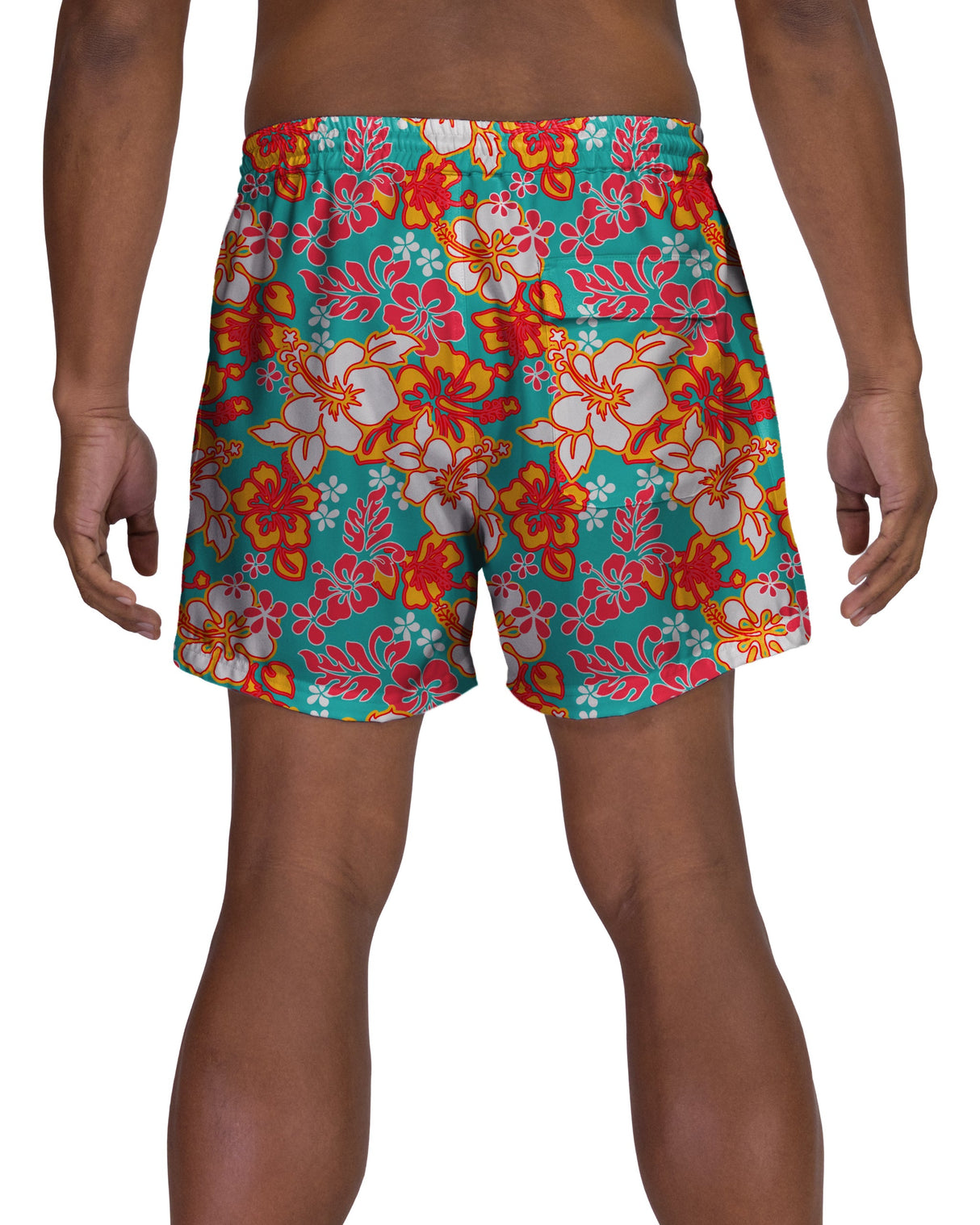 15" Elastic Waist Side Panel Swimshorts