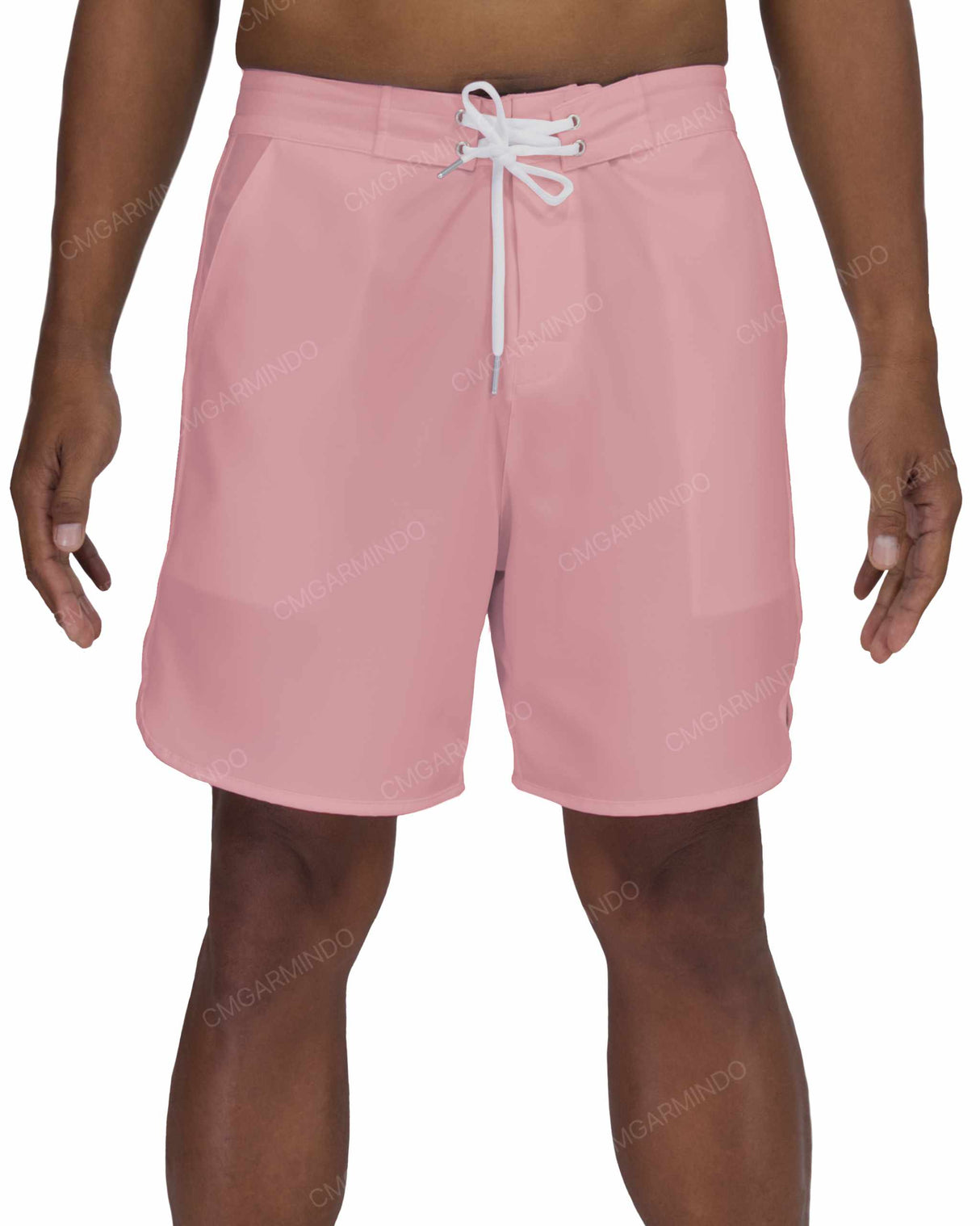 17" Fixed Waist Dolphin Hem Boardshorts