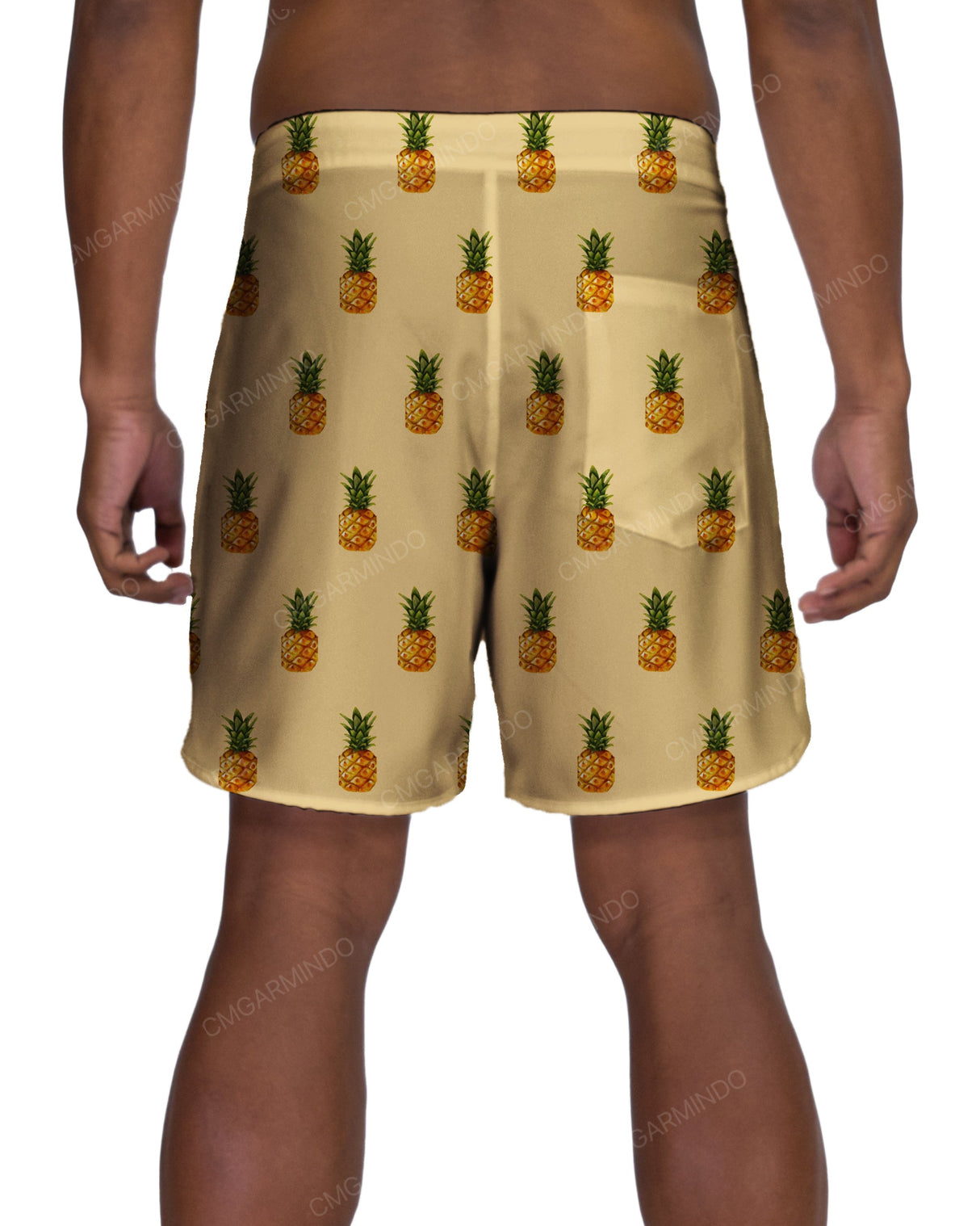 17" Fixed Waist Dolphin Hem Boardshorts