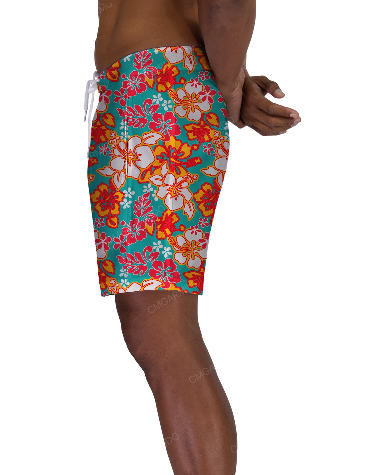 17" Fixed Waist Side Panel Boardshorts