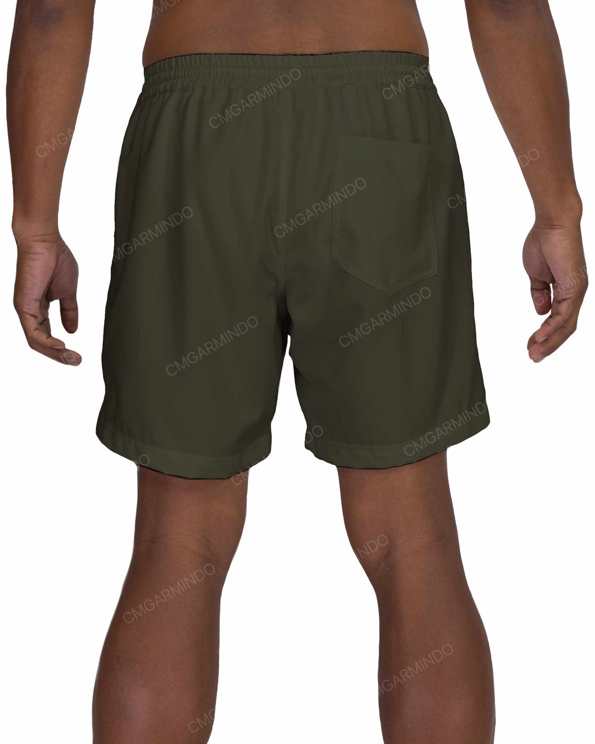 17" Elastic Waist Swimshorts