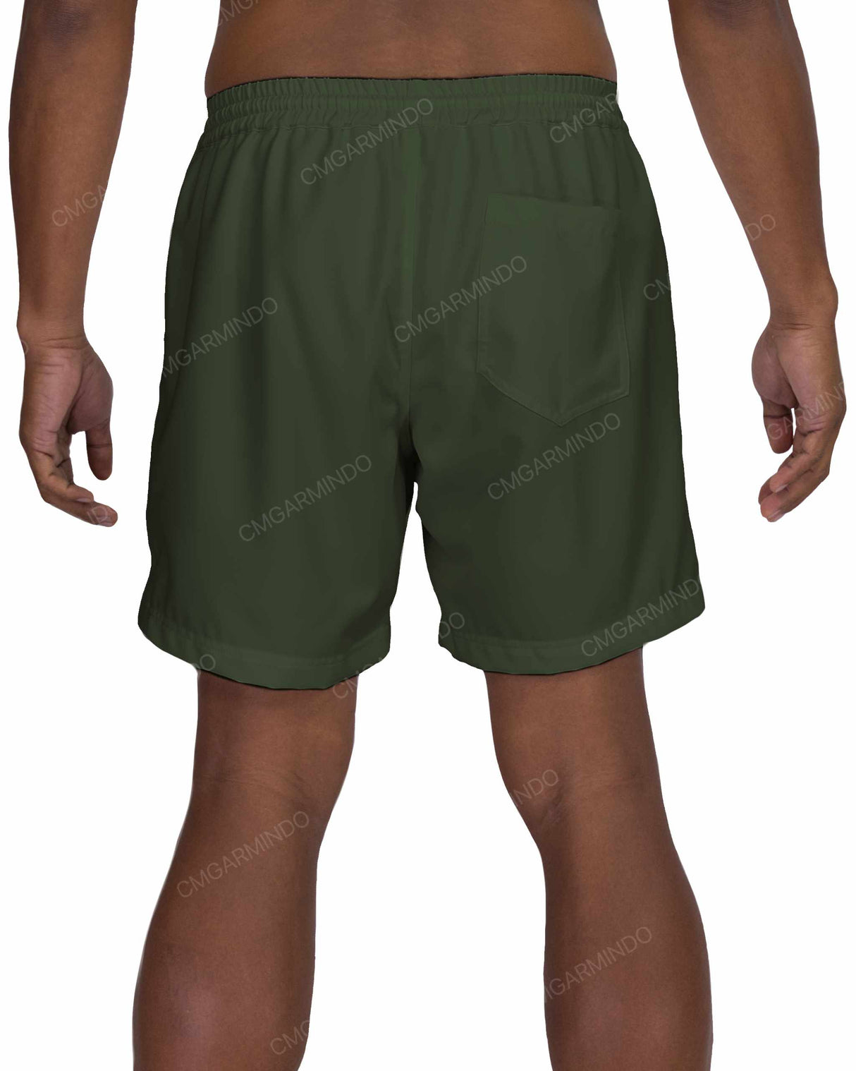 17" Elastic Waist Swimshorts