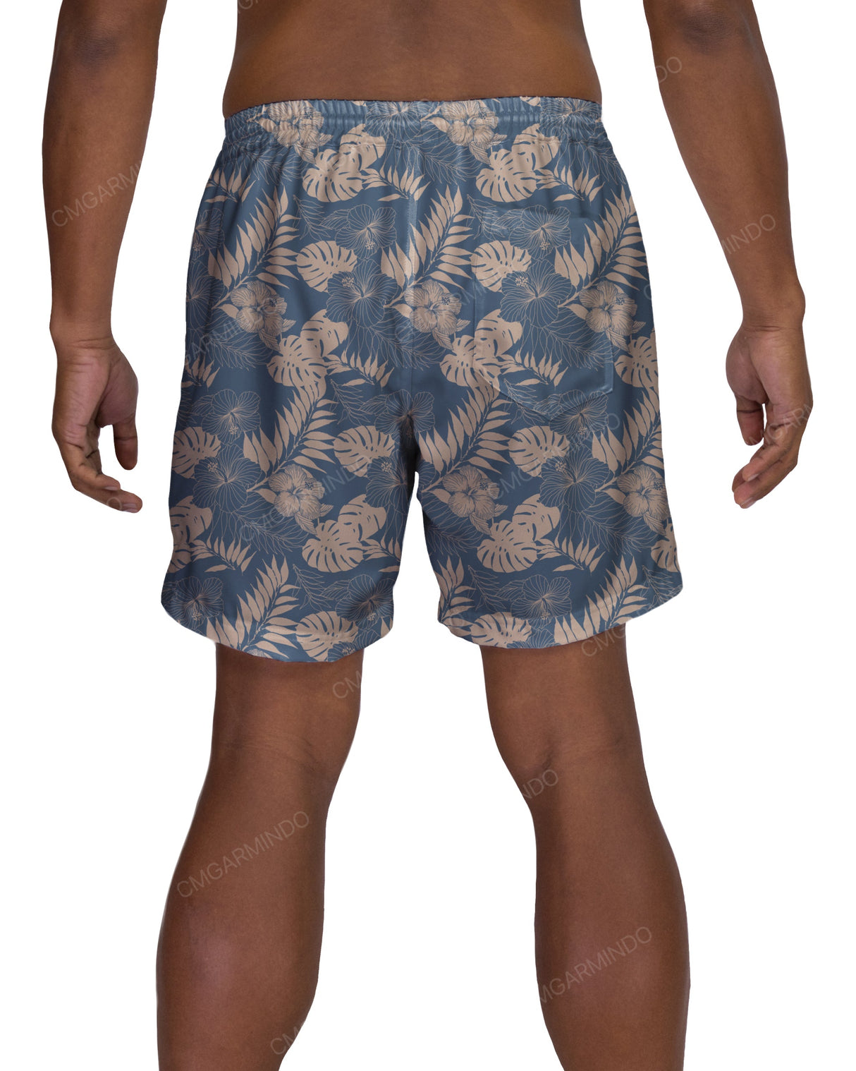 17" Elastic Waist Swimshorts