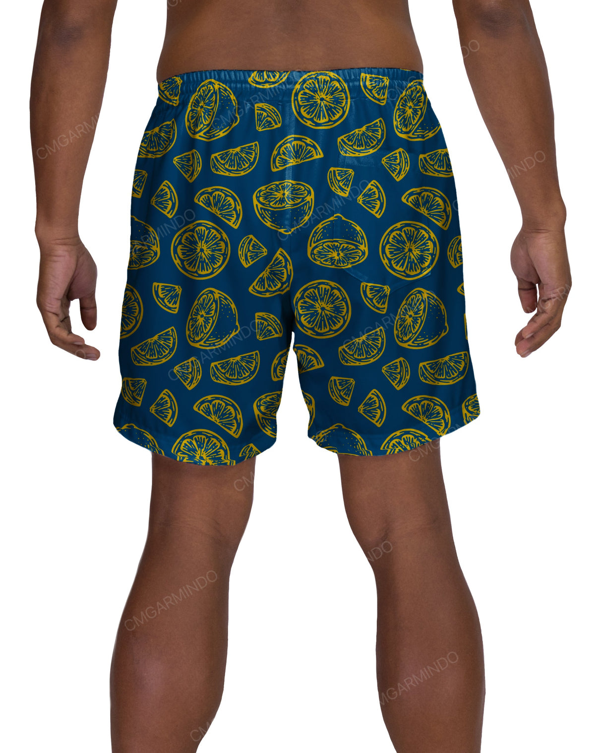 17" Elastic Waist Swimshorts
