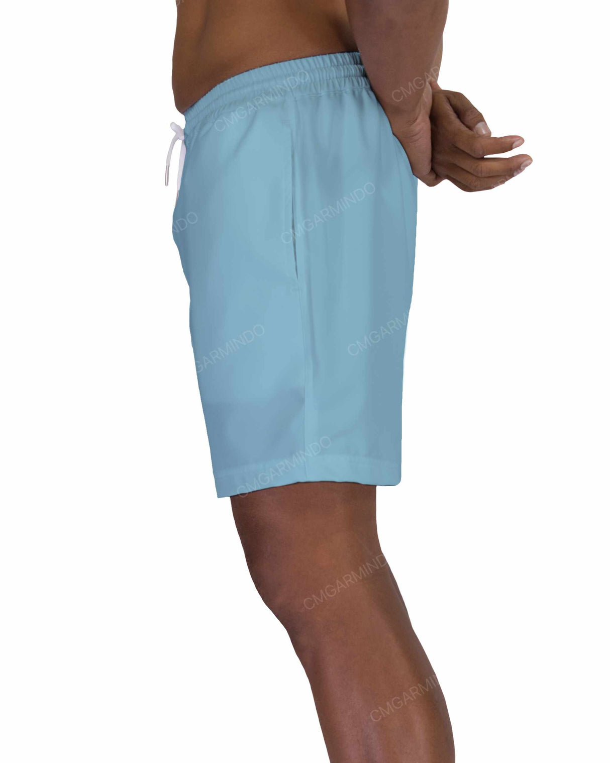 17" Elastic Waist Swimshorts