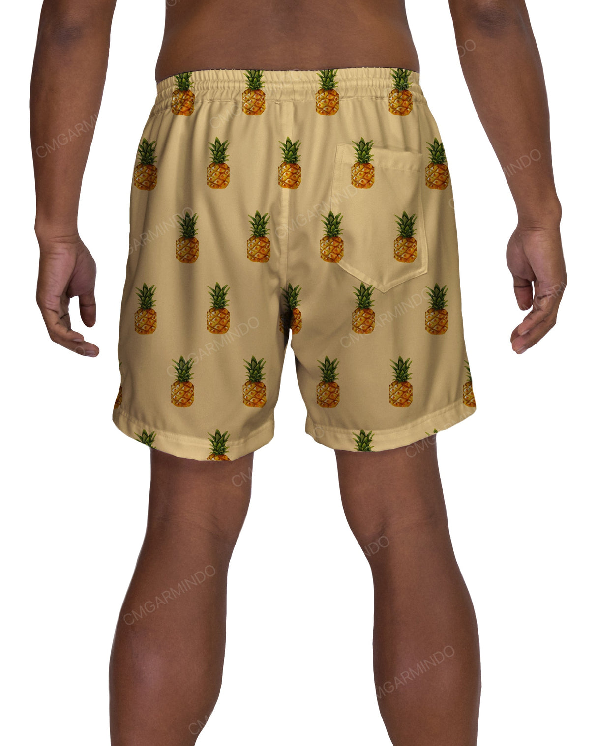 17" Elastic Waist Swimshorts