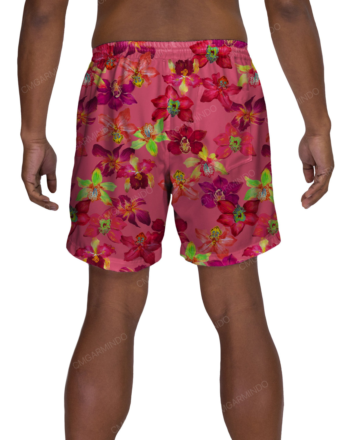 17" Elastic Waist Swimshorts