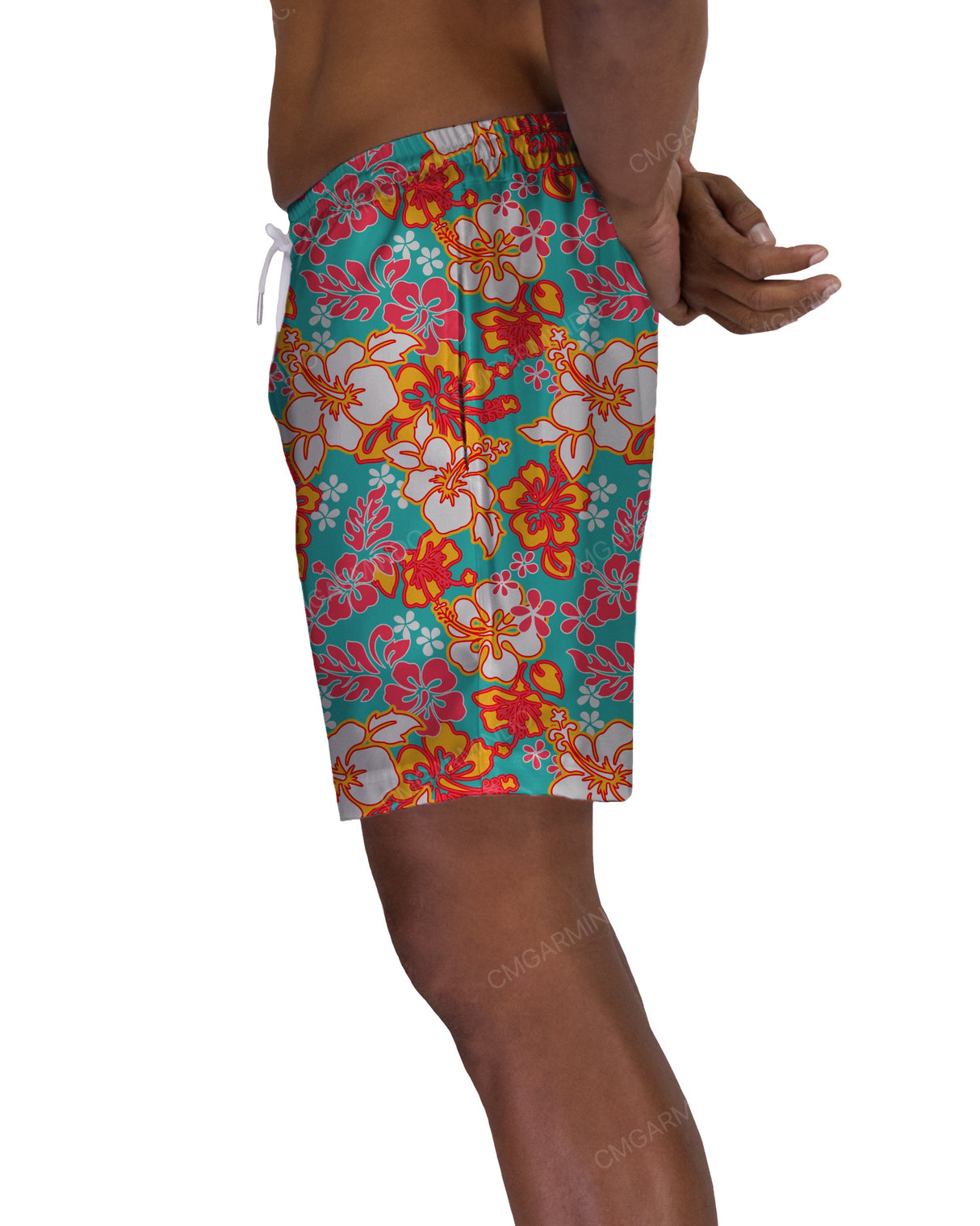 17" Elastic Waist Swimshorts