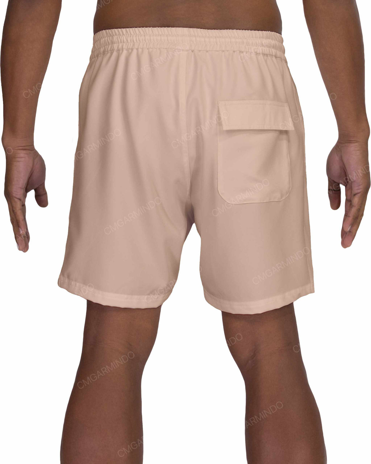 17" Elastic Waist Side Panel Swimshorts