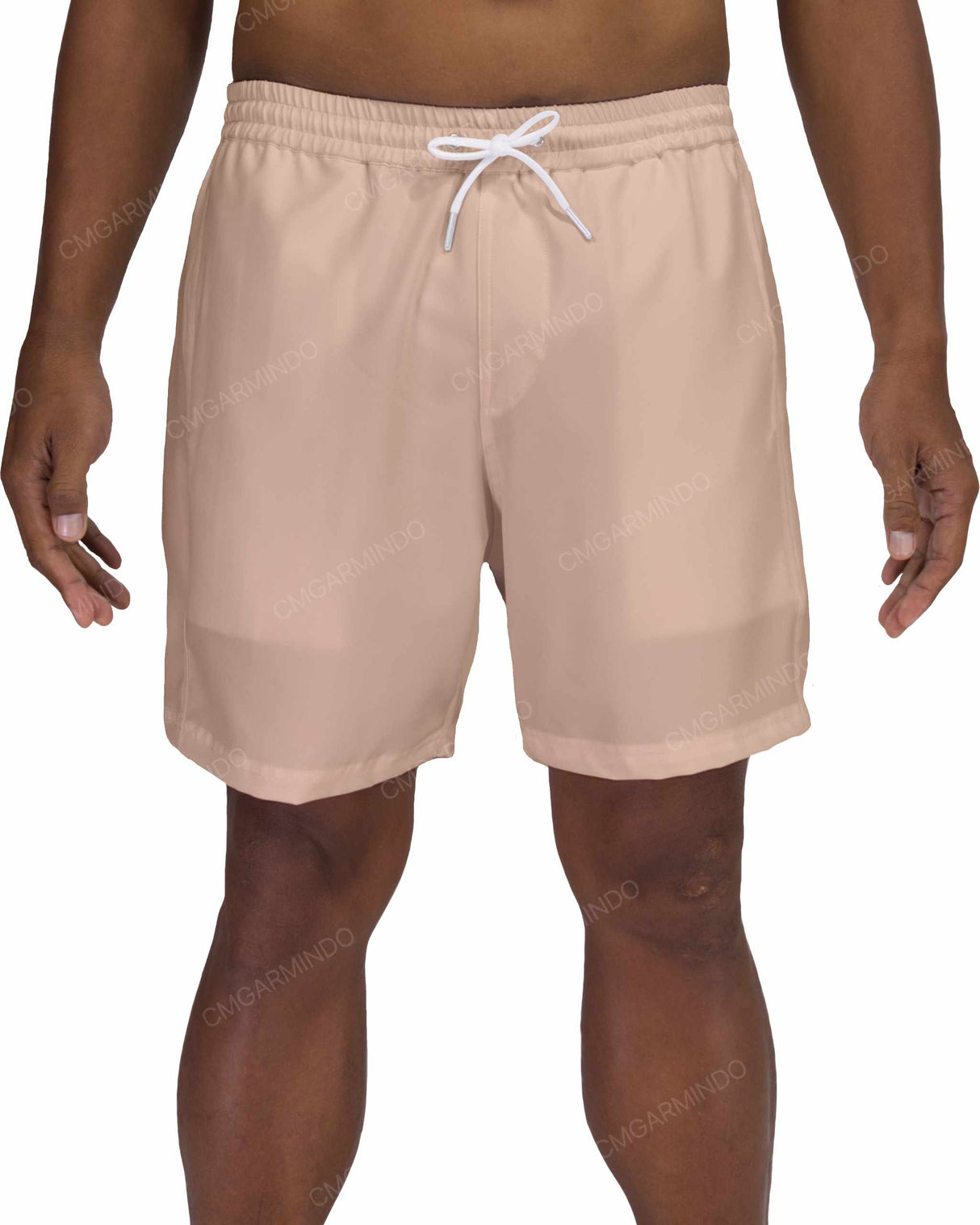 17" Elastic Waist Side Panel Swimshorts