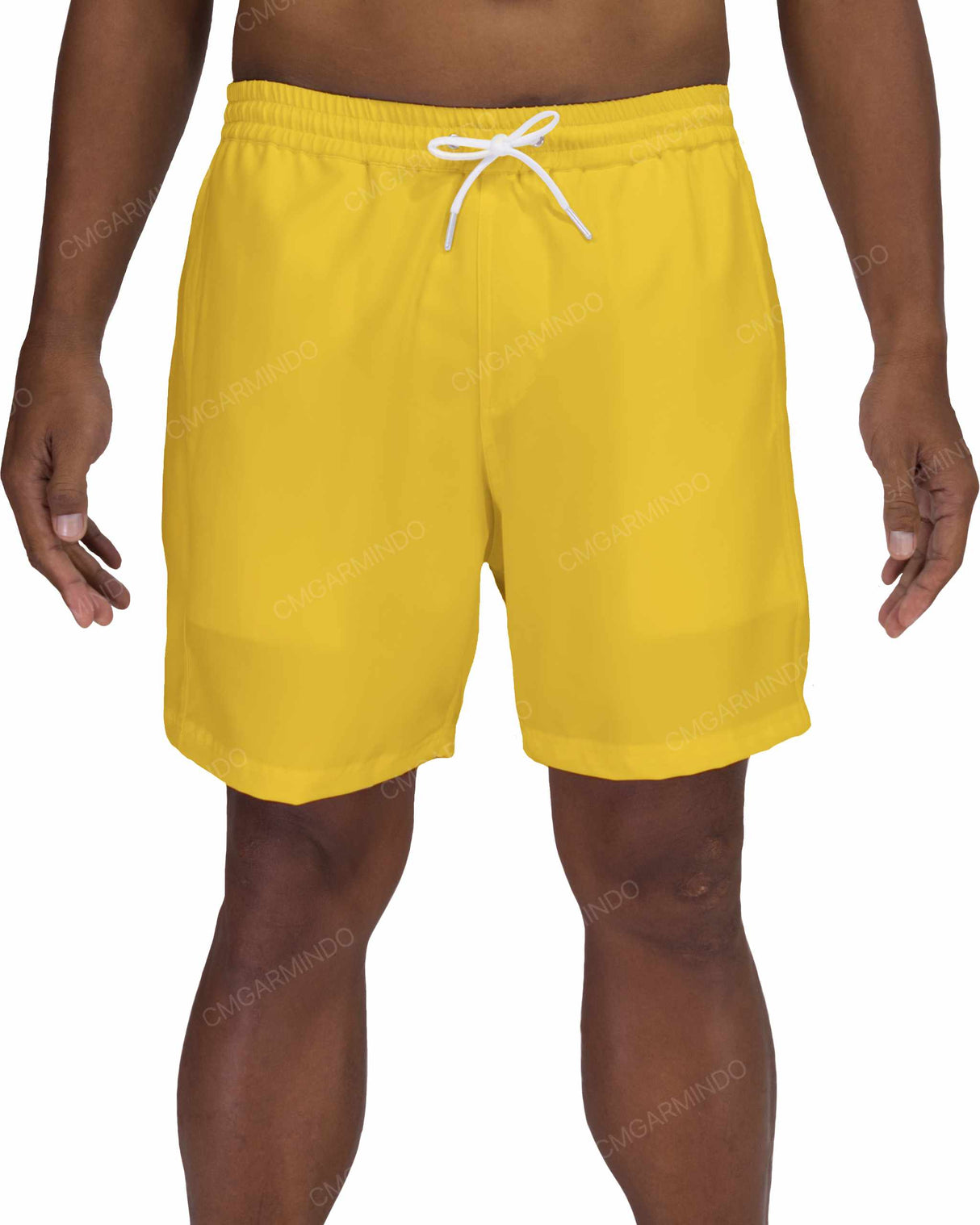 17" Elastic Waist Side Panel Swimshorts