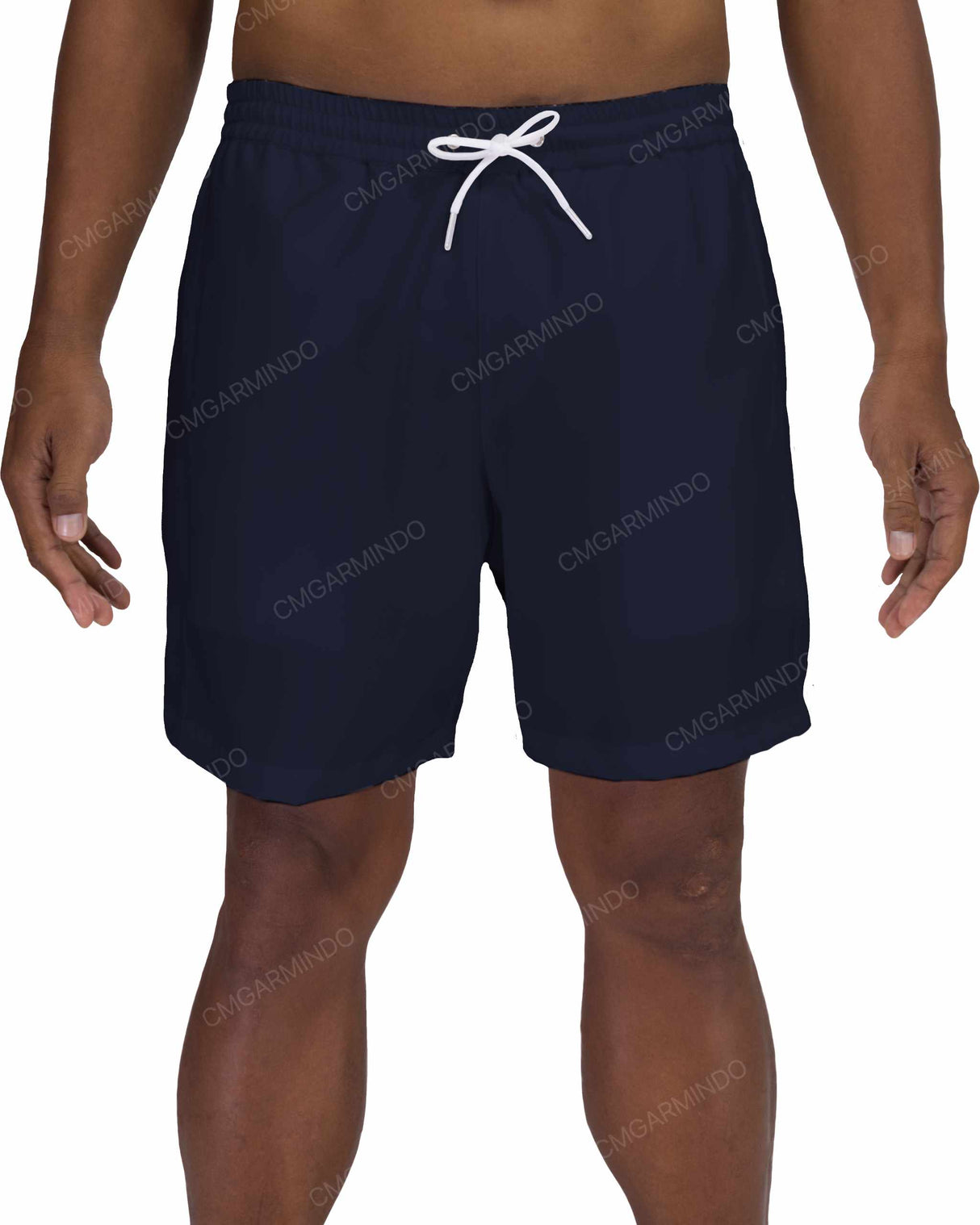 17" Elastic Waist Side Panel Swimshorts