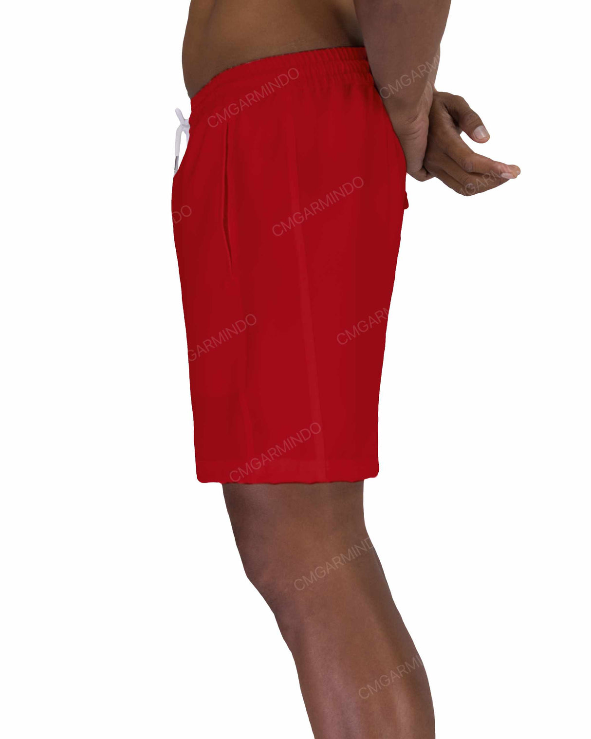 17" Elastic Waist Side Panel Swimshorts