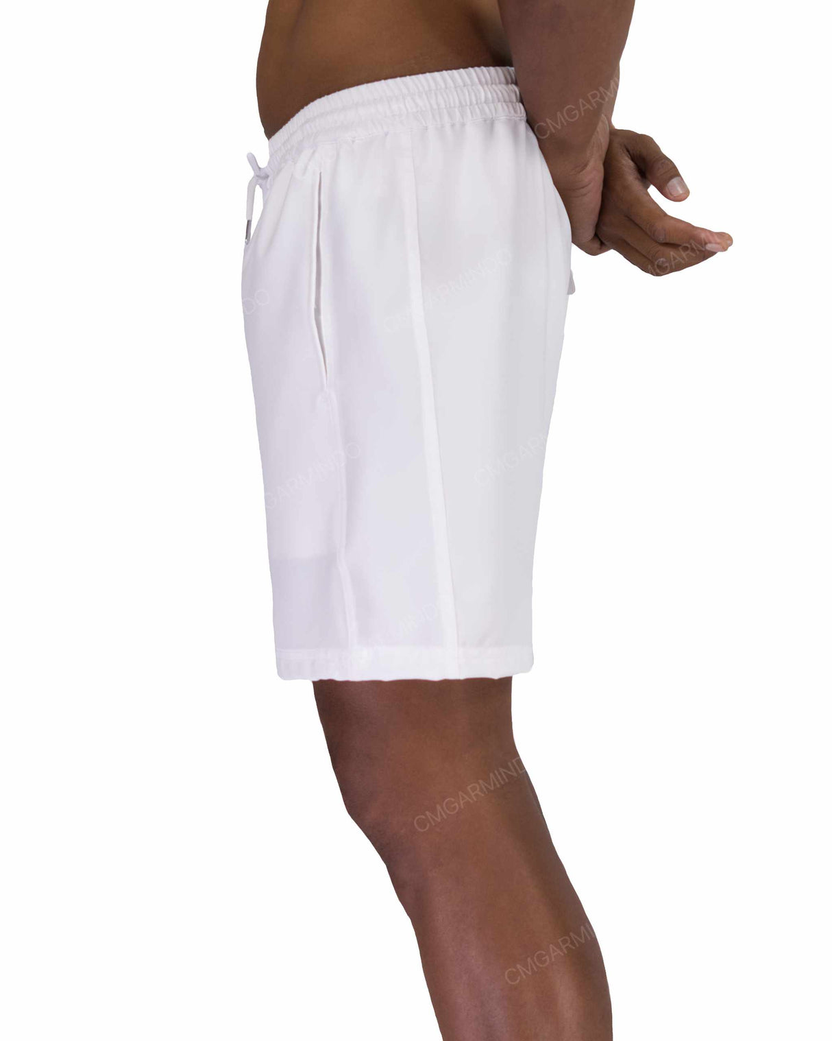 17" Elastic Waist Side Panel Swimshorts