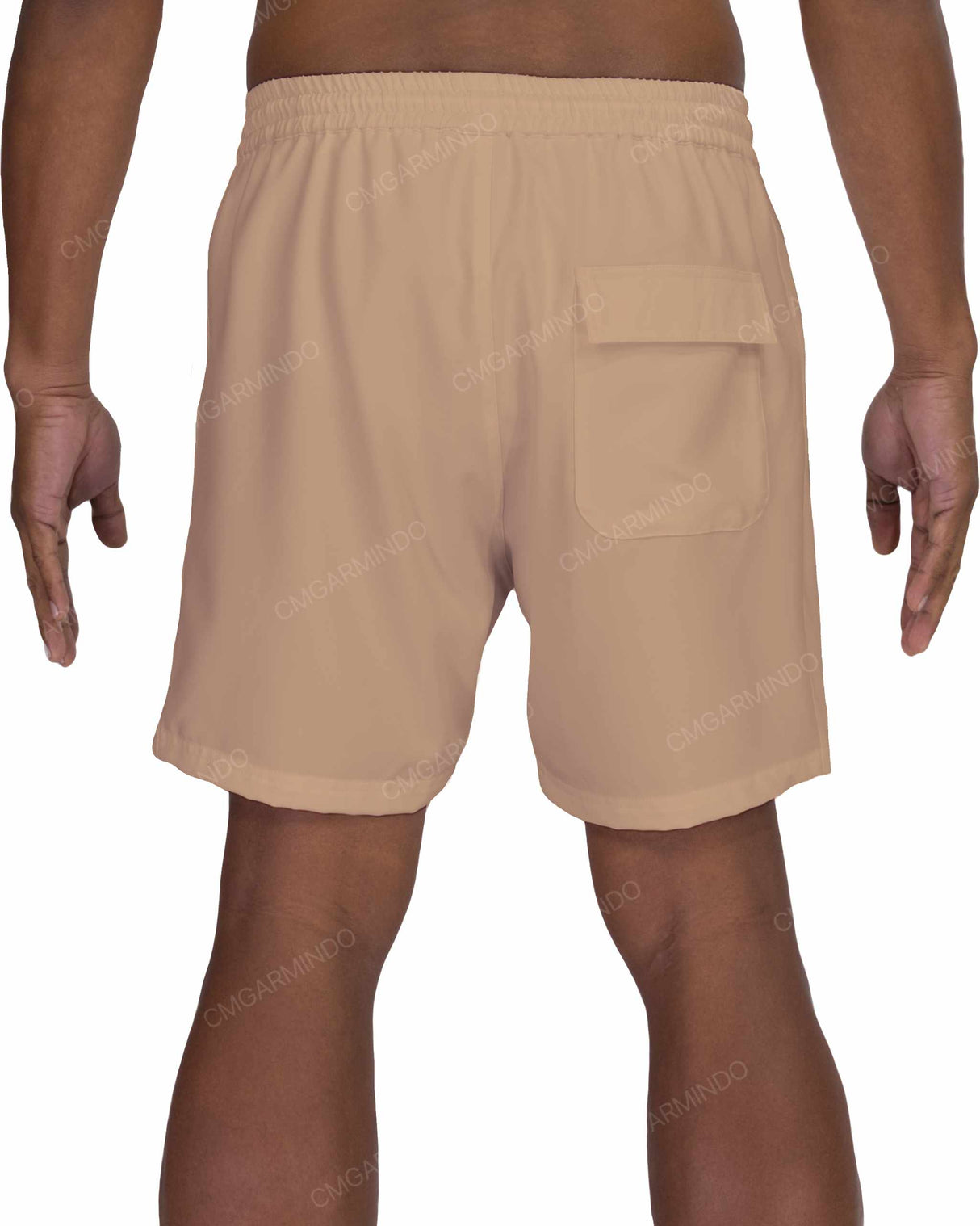 17" Elastic Waist Side Panel Swimshorts