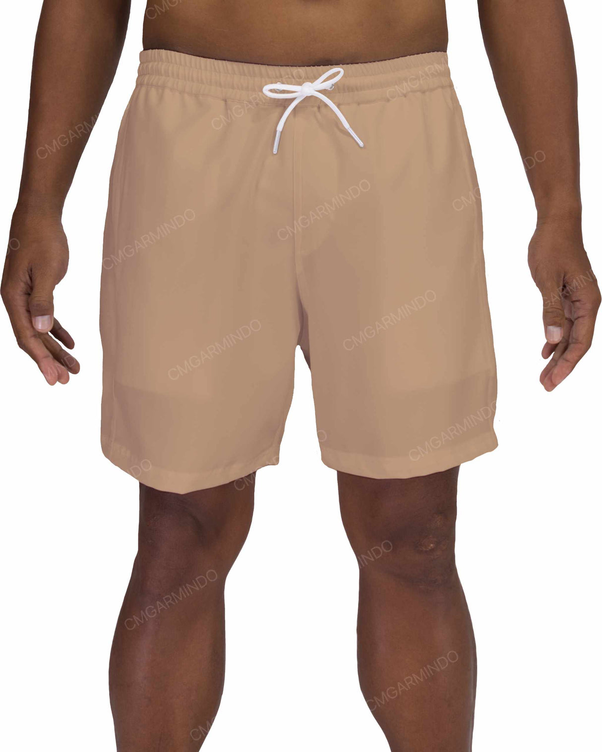 17" Elastic Waist Side Panel Swimshorts